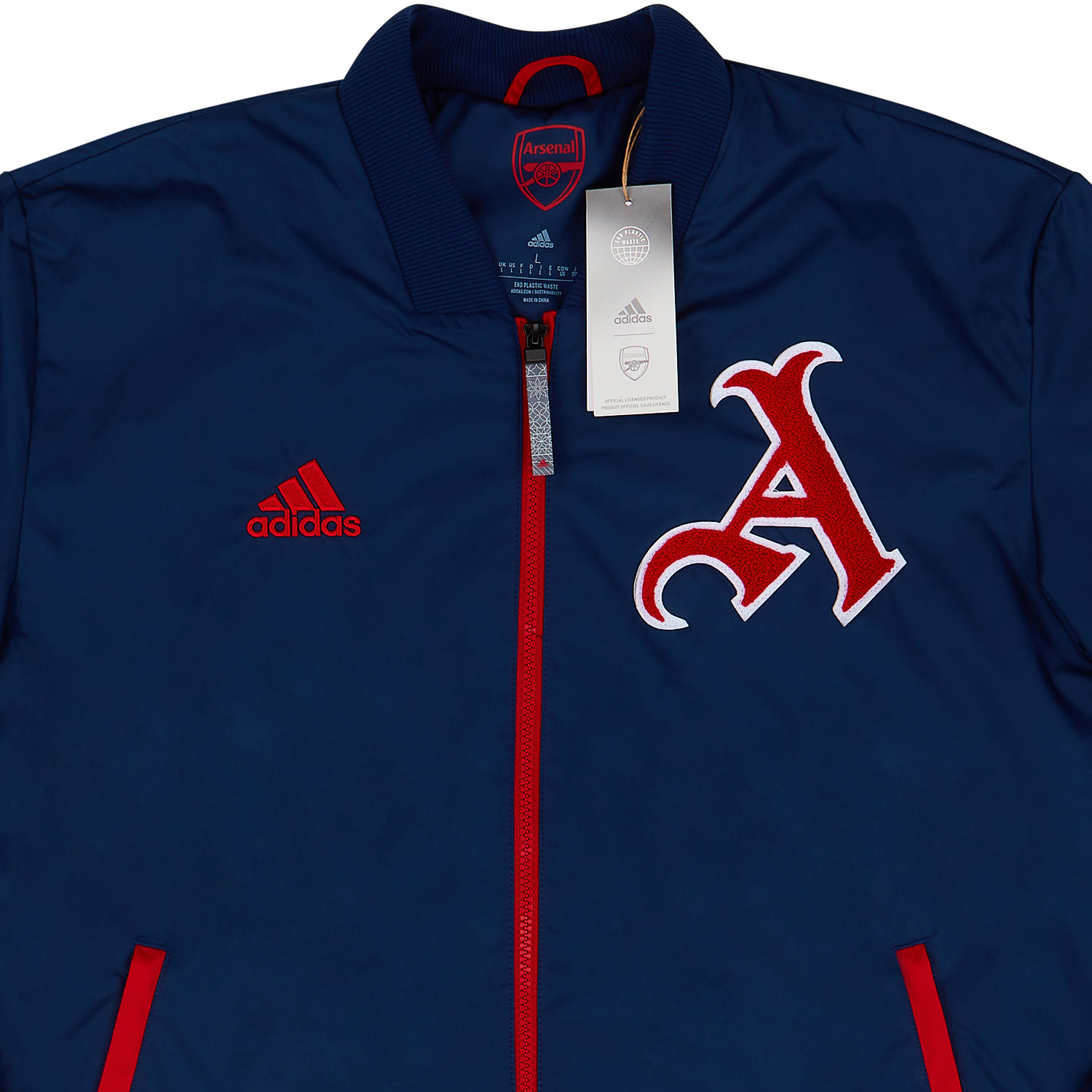 adidas arsenal bomber jacket