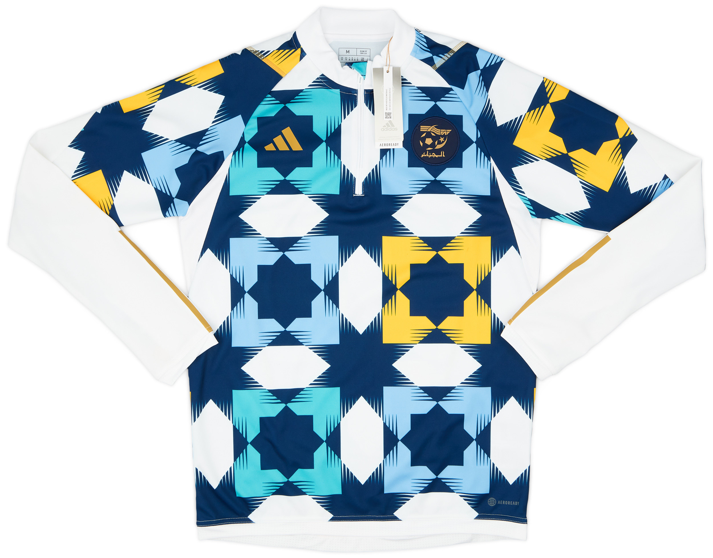2022-23 Algeria adidas 1/4 Zip Training Top