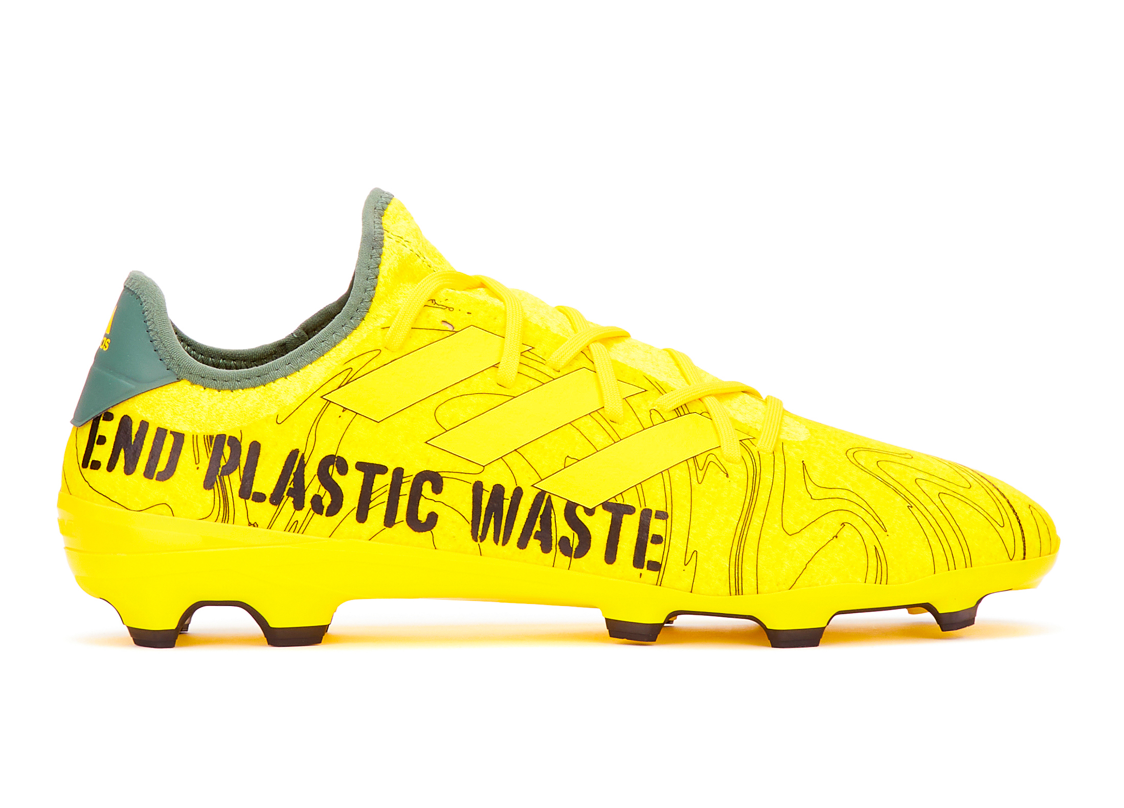 end plastic waste adidas boots