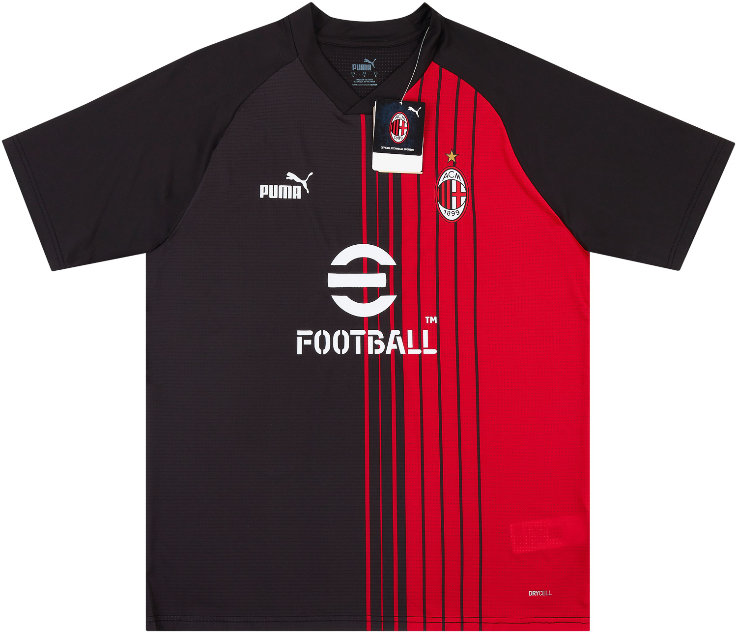 2022-23 AC Milan Puma Pre-Match Shirt