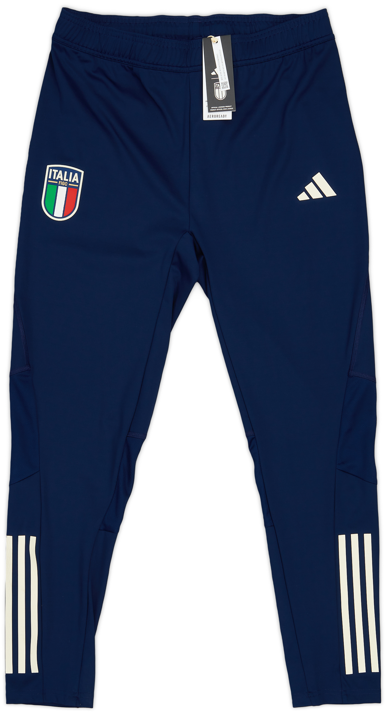 2023-24 Italy adidas Pro Training Pants/Bottoms - (L)