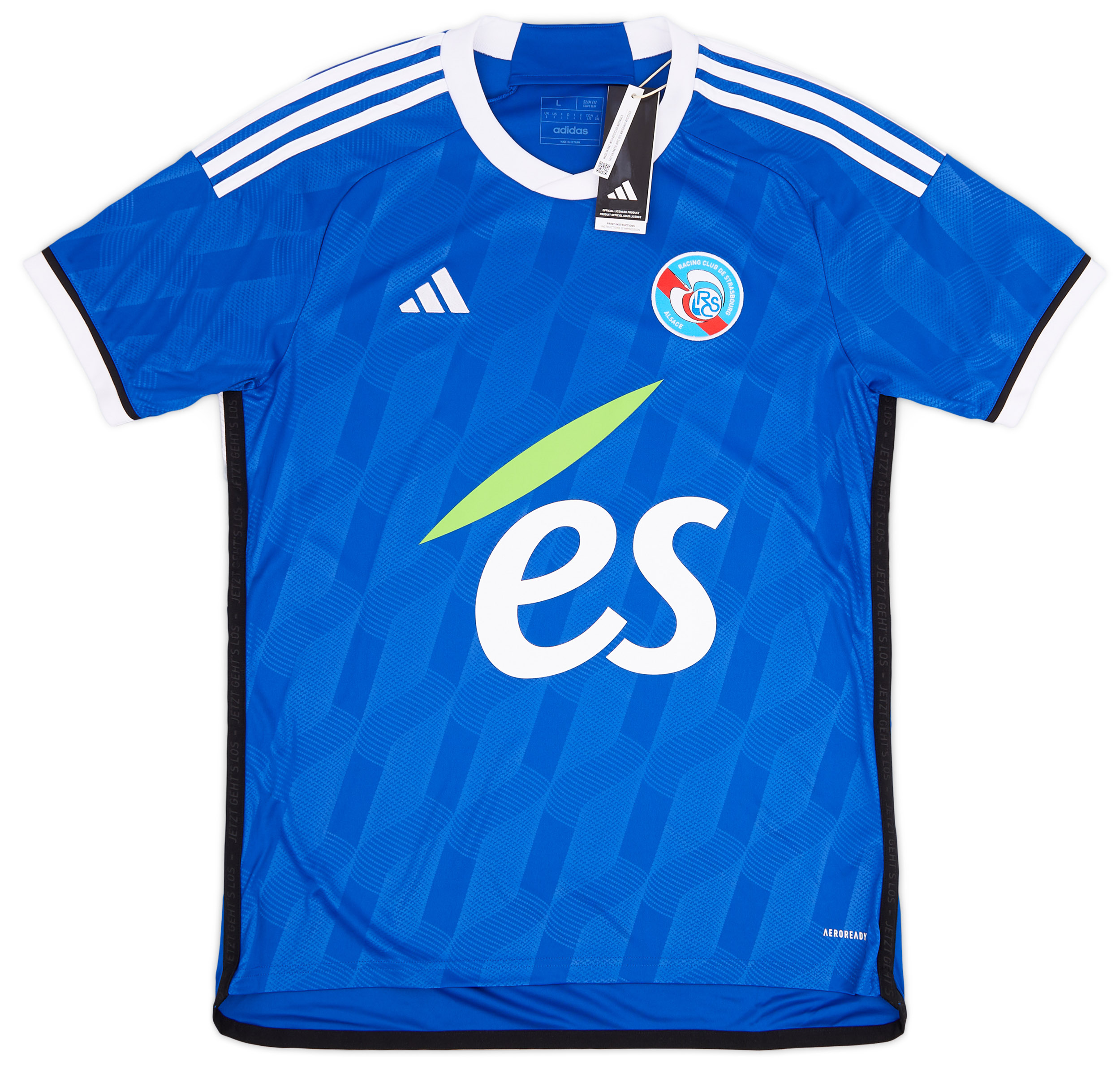 RC Strasbourg 23-24 Home Kit Released - Footy Headlines