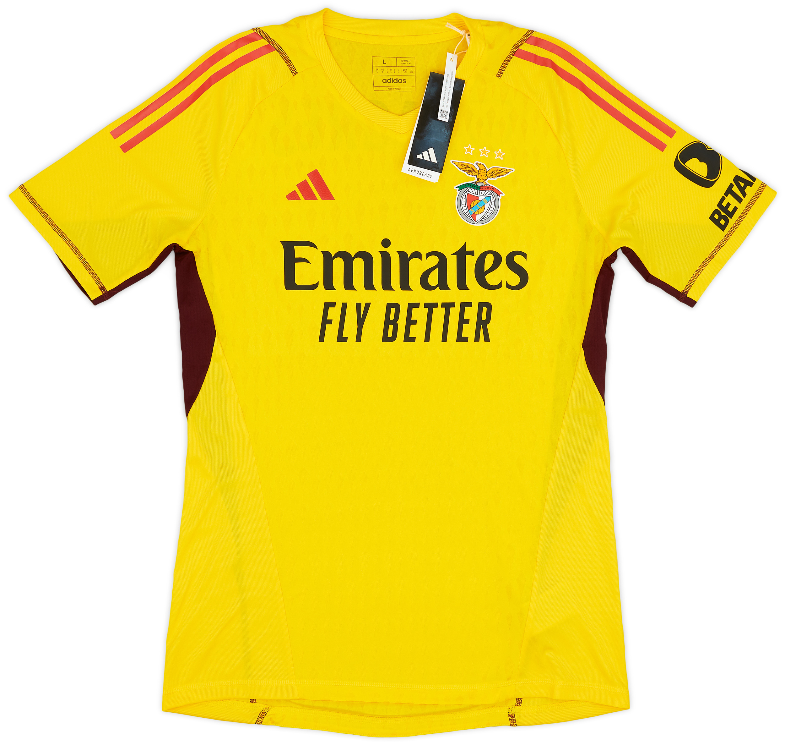 yellow benfica jersey