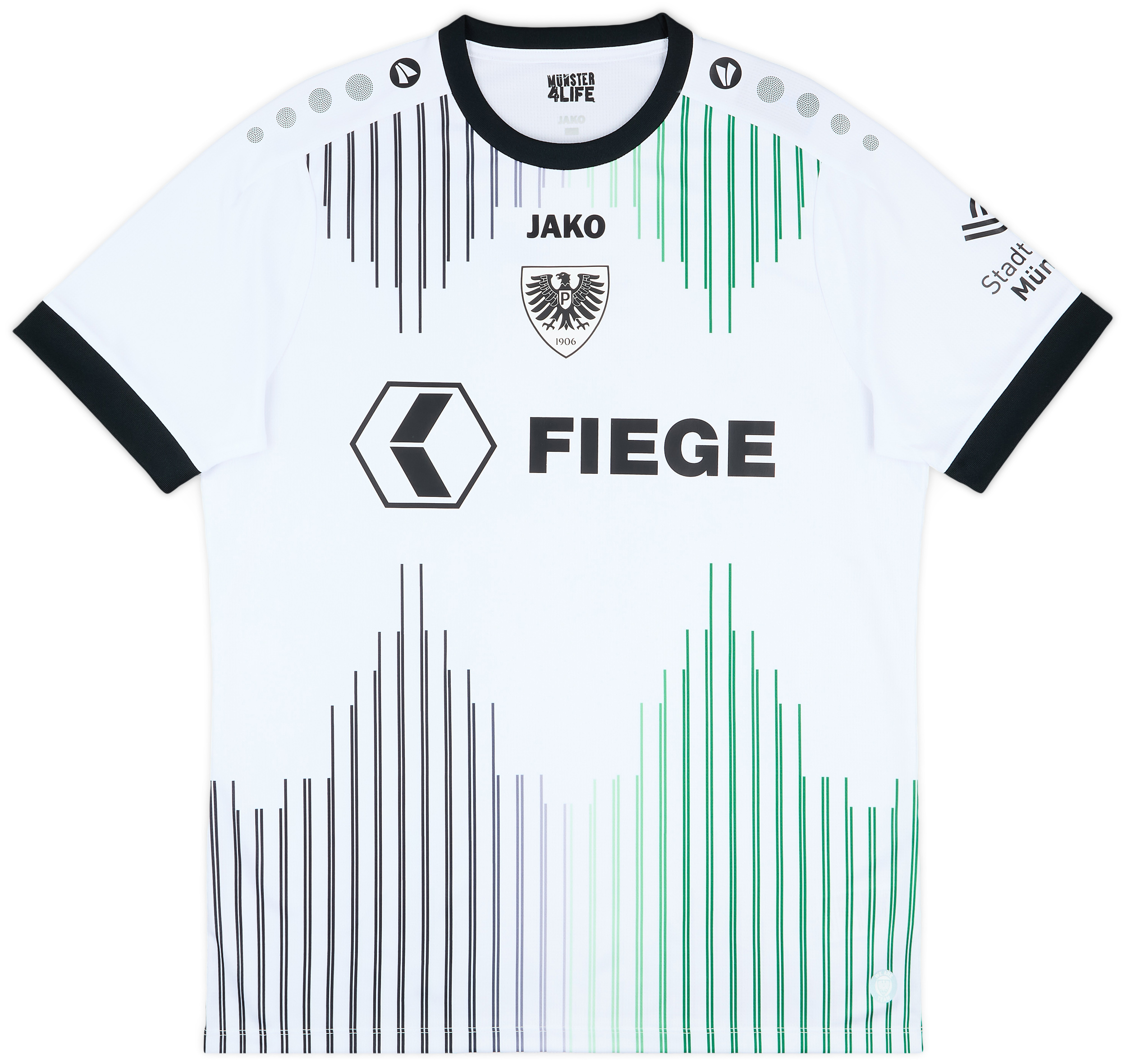 Short Kids' Home Jersey SC Preussen Münster 2024/25 - Teams - Children's