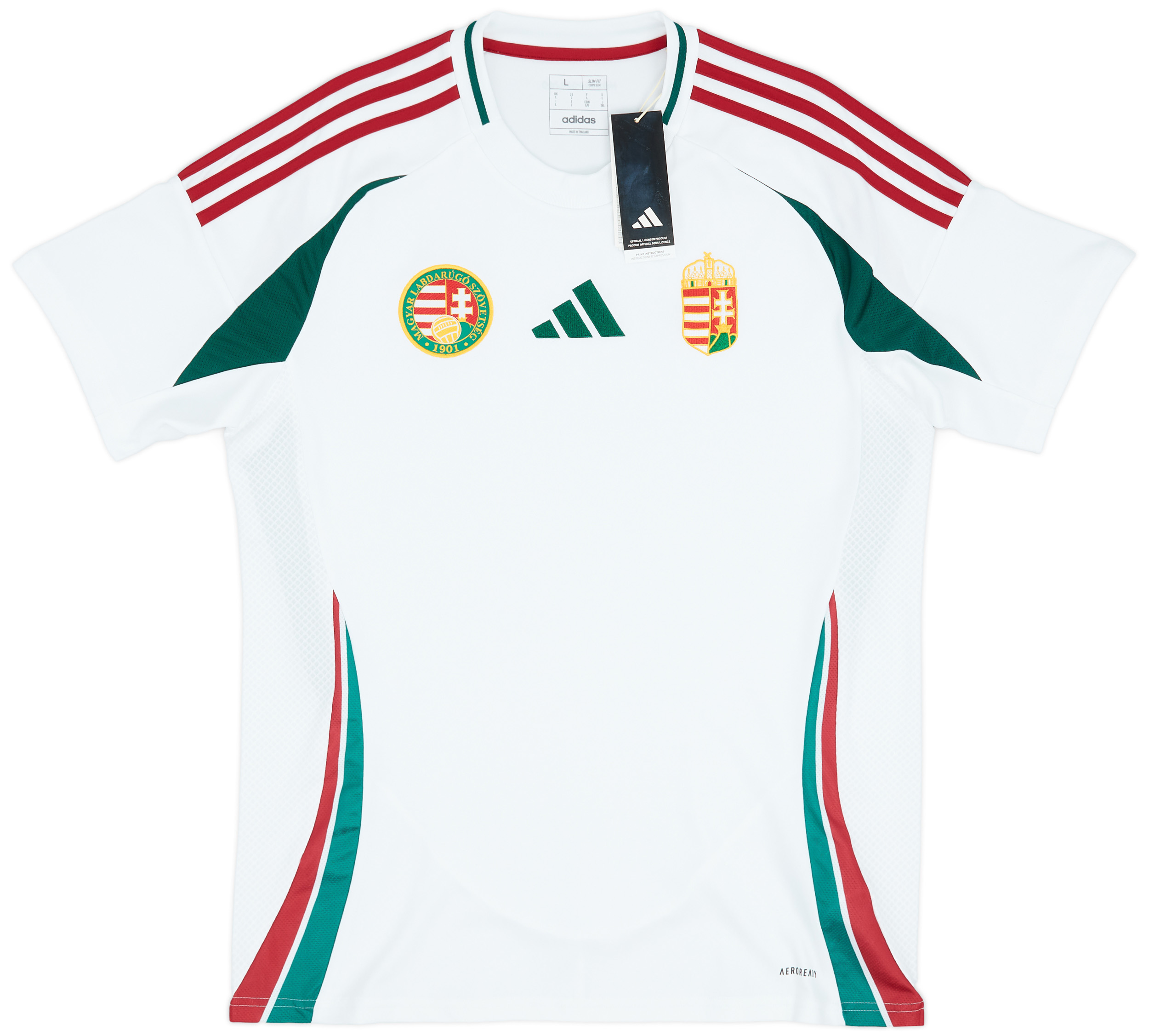 Hungary Blank Away Soccer Country Jersey