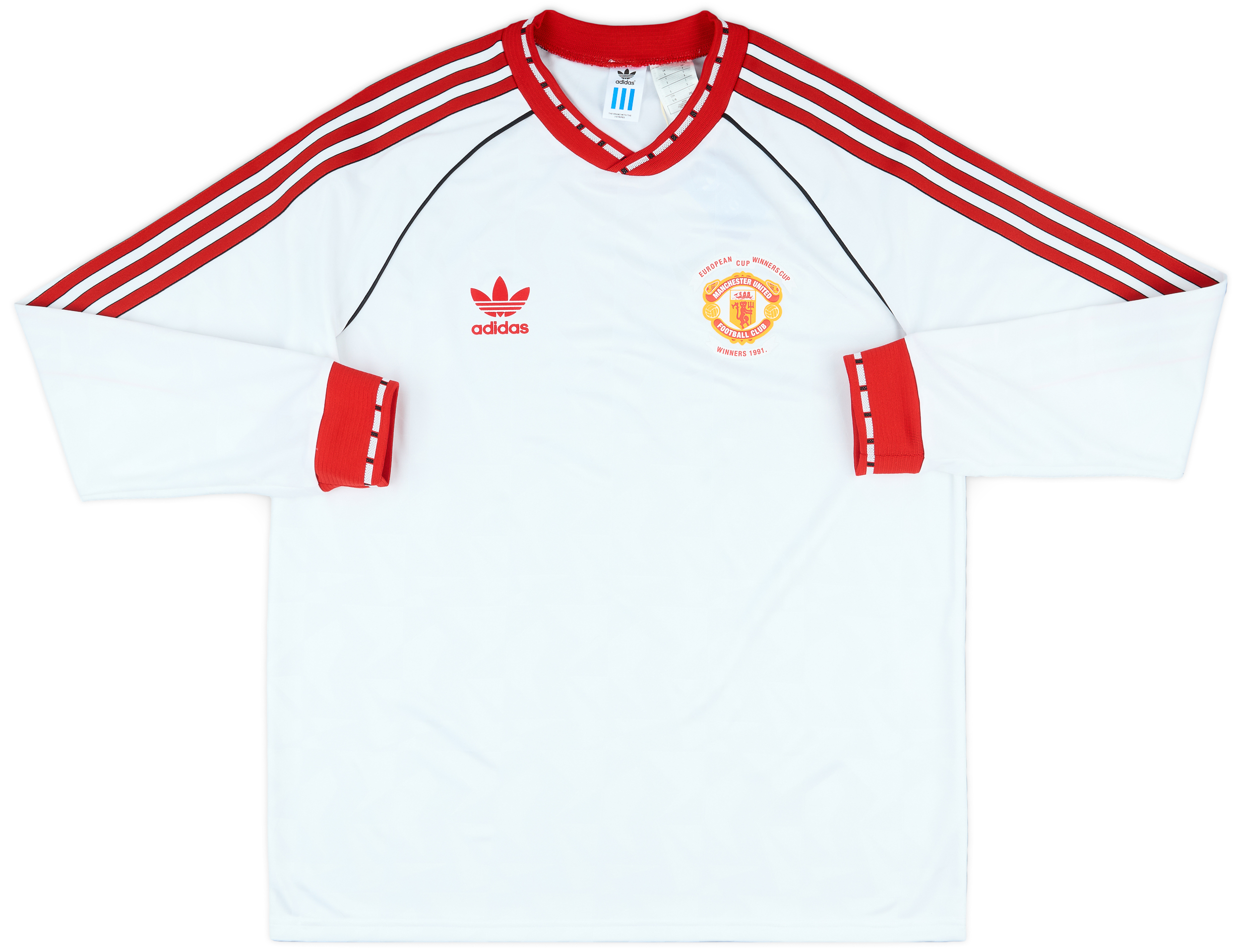 1991-92 Manchester United adidas Originals Reissue Away L/S