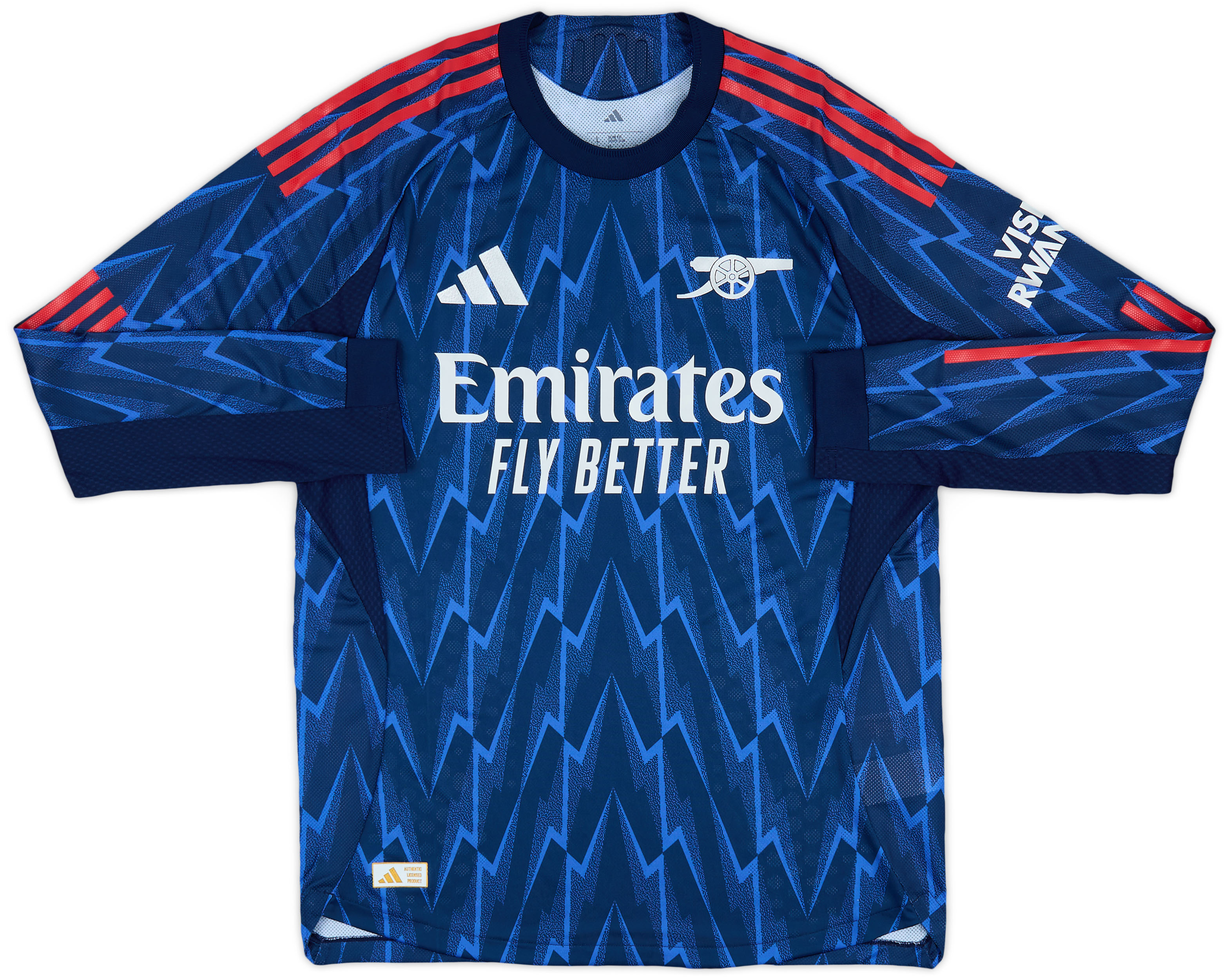 2025-26 Arsenal Authentic Away L/S Shirt