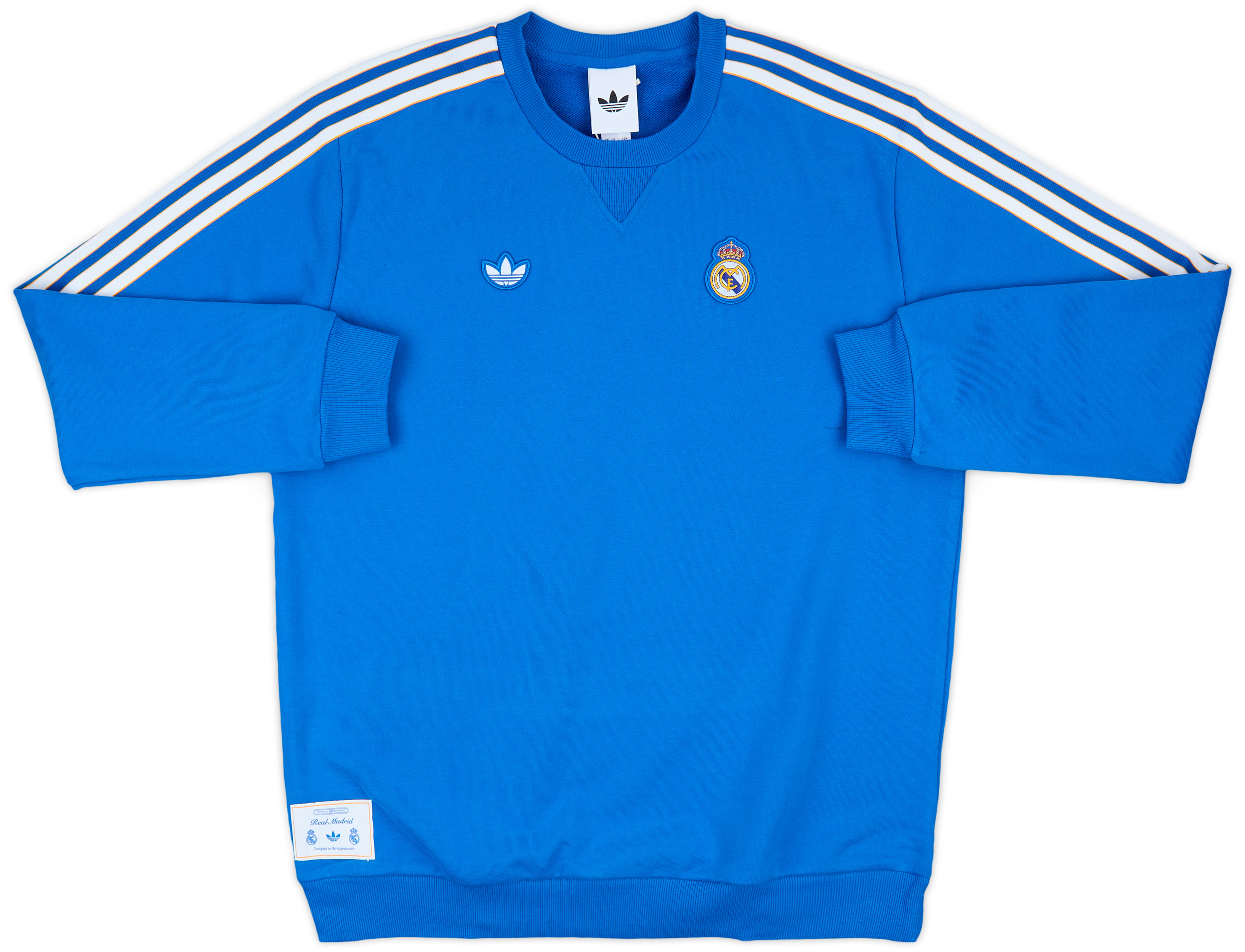 2025-26 Real Madrid adidas Originals Icon Sweat Top