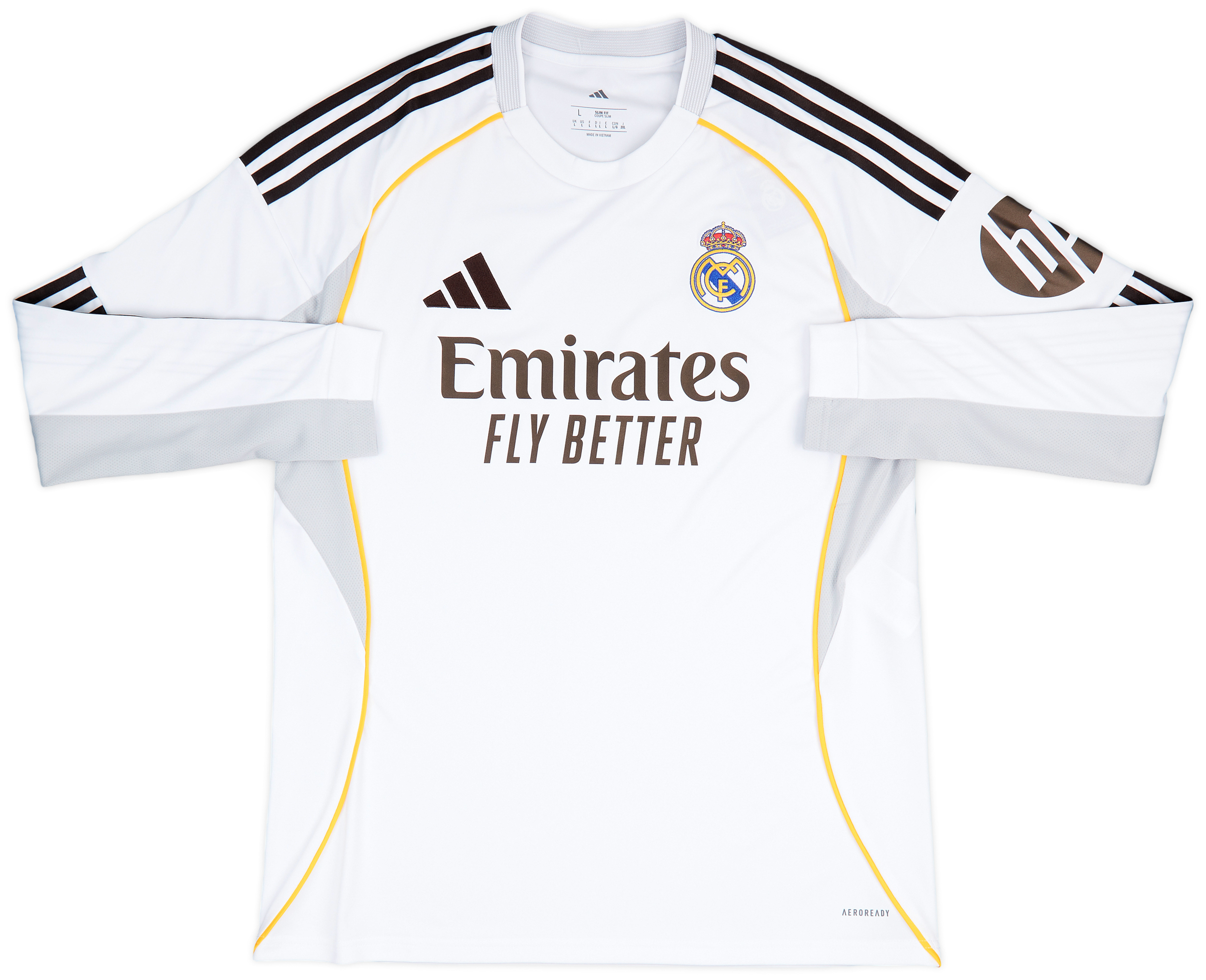 Real Madrid 2003/04 Adidas Third Football Shirt L Mens