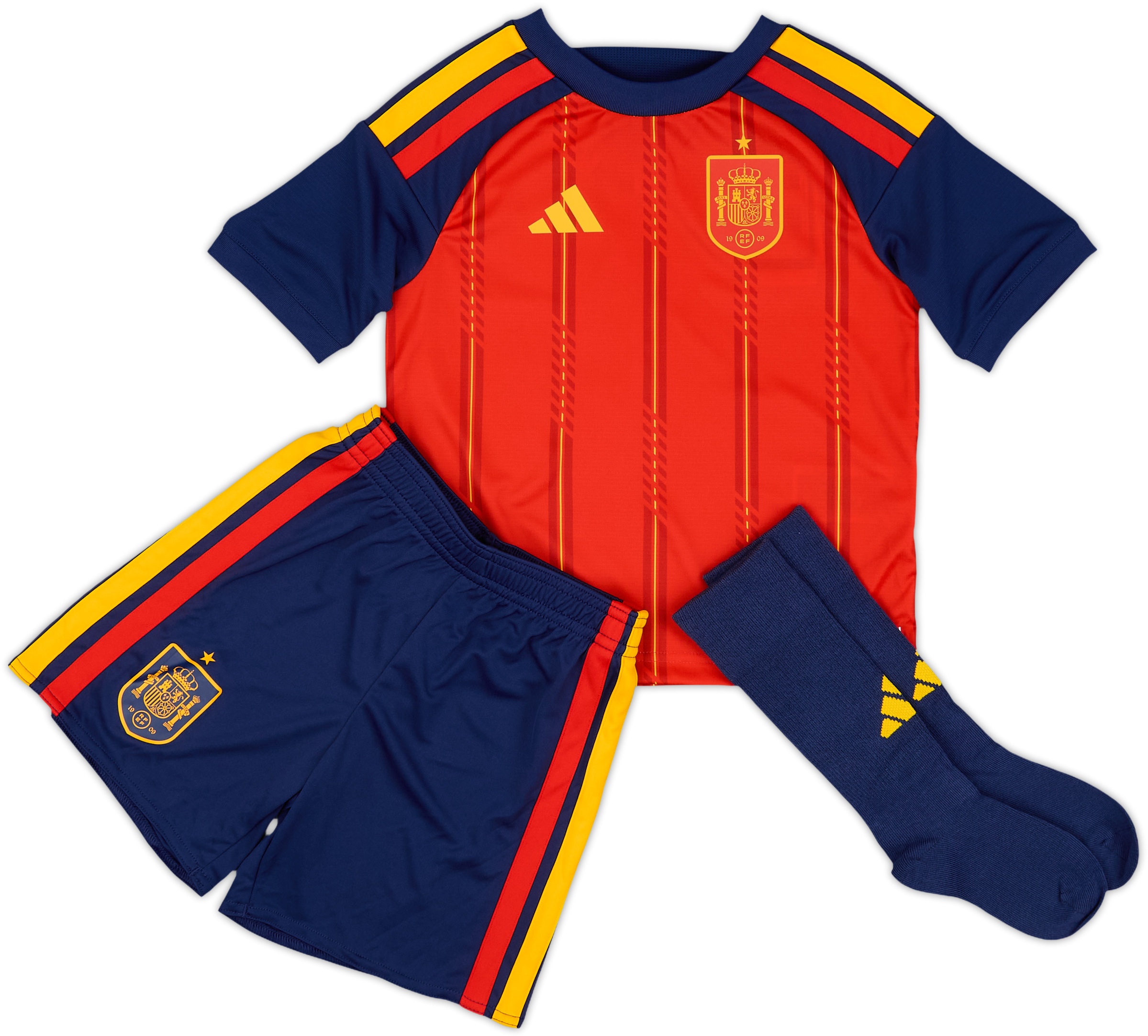 2026-27 Spain Home Full Kit (Little Kids)