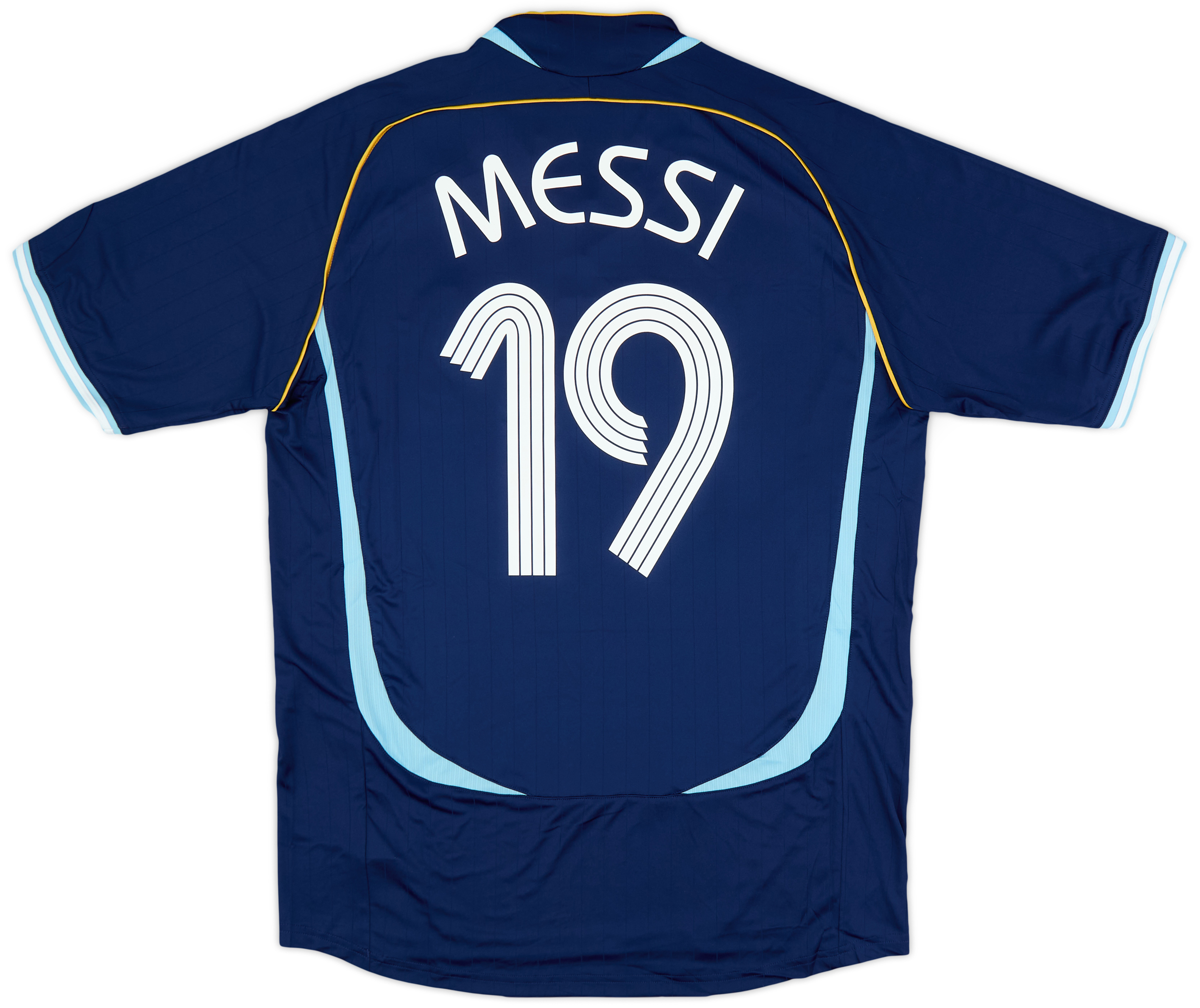 2006 Argentina adidas Reissue Away Shirt Messi #19