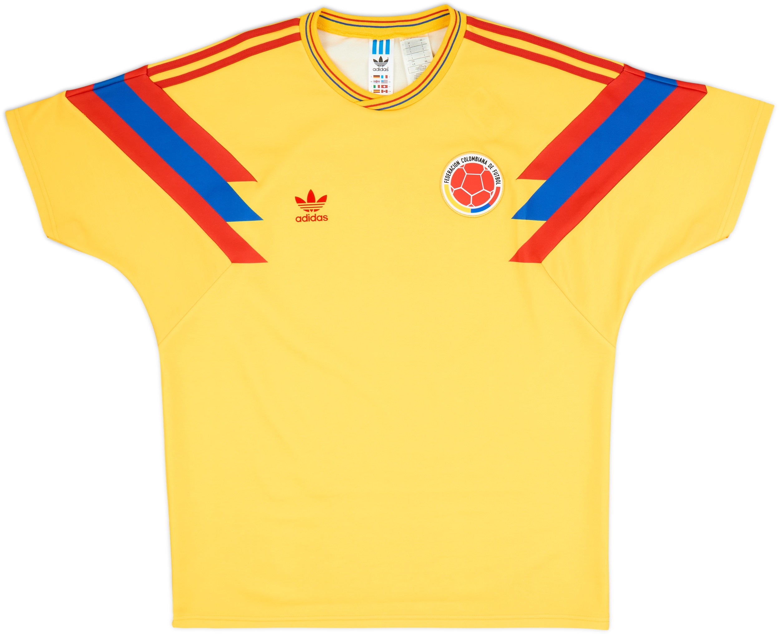 1990 Colombia adidas Originals Reissue Home Shirt #10