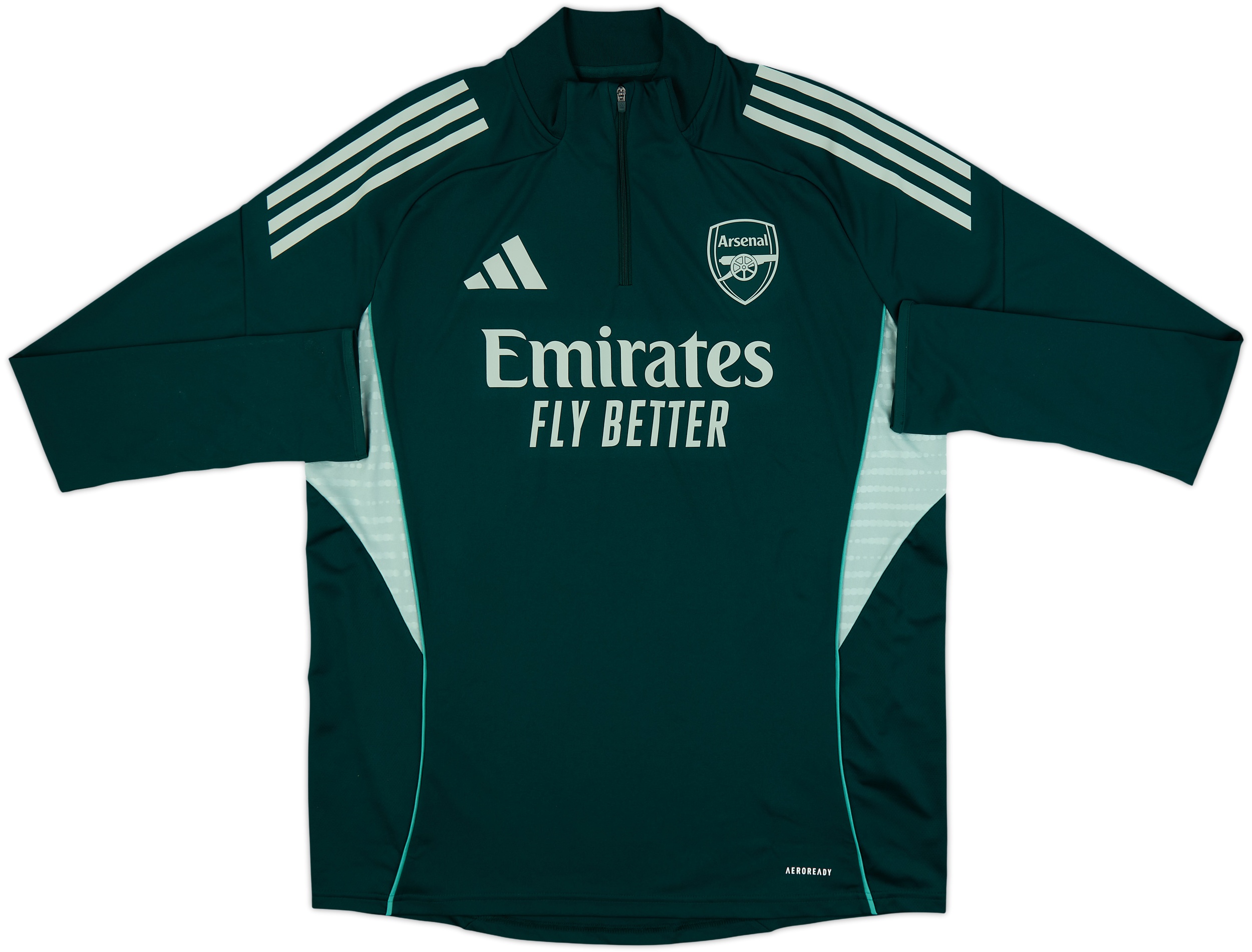 2025-26 Arsenal adidas 1/4 Zip Training Top