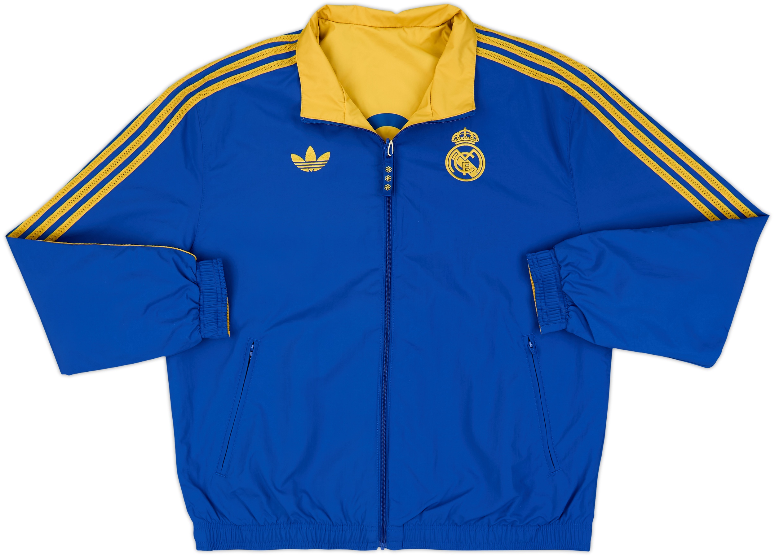 2025-26 Real Madrid adidas Originals Cultural Story Reversible Jacket