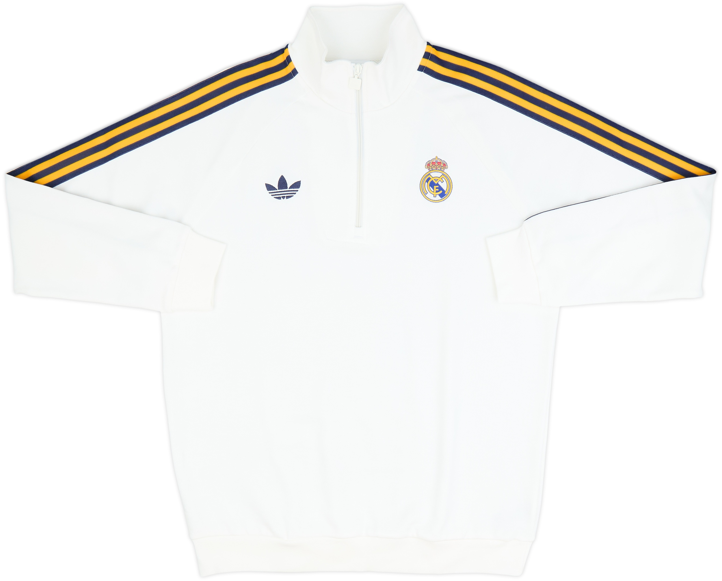 2025-26 Real Madrid adidas Originals 1/2 Zip Top