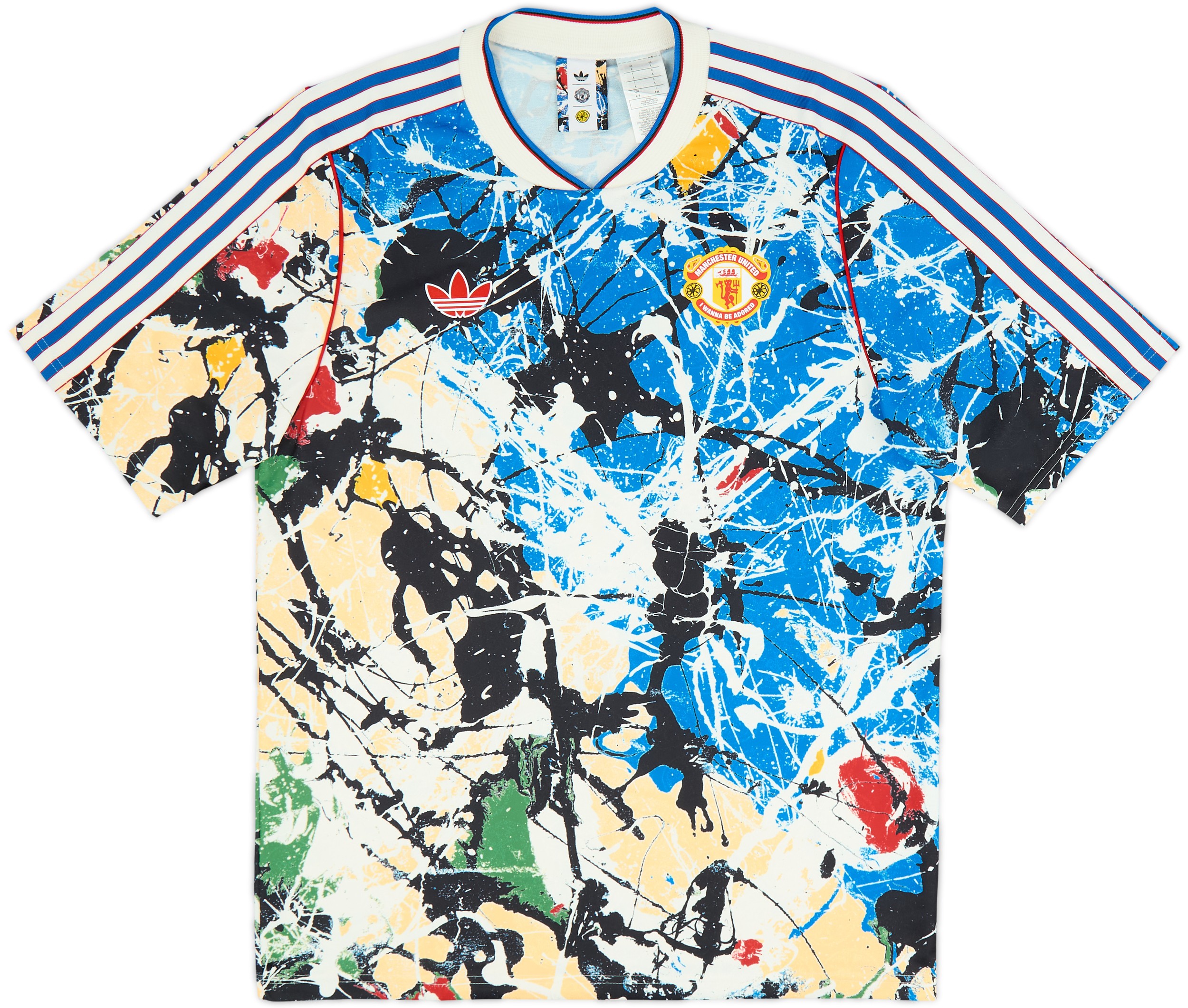 2025-26 Manchester United adidas Originals Stone Roses Shirt