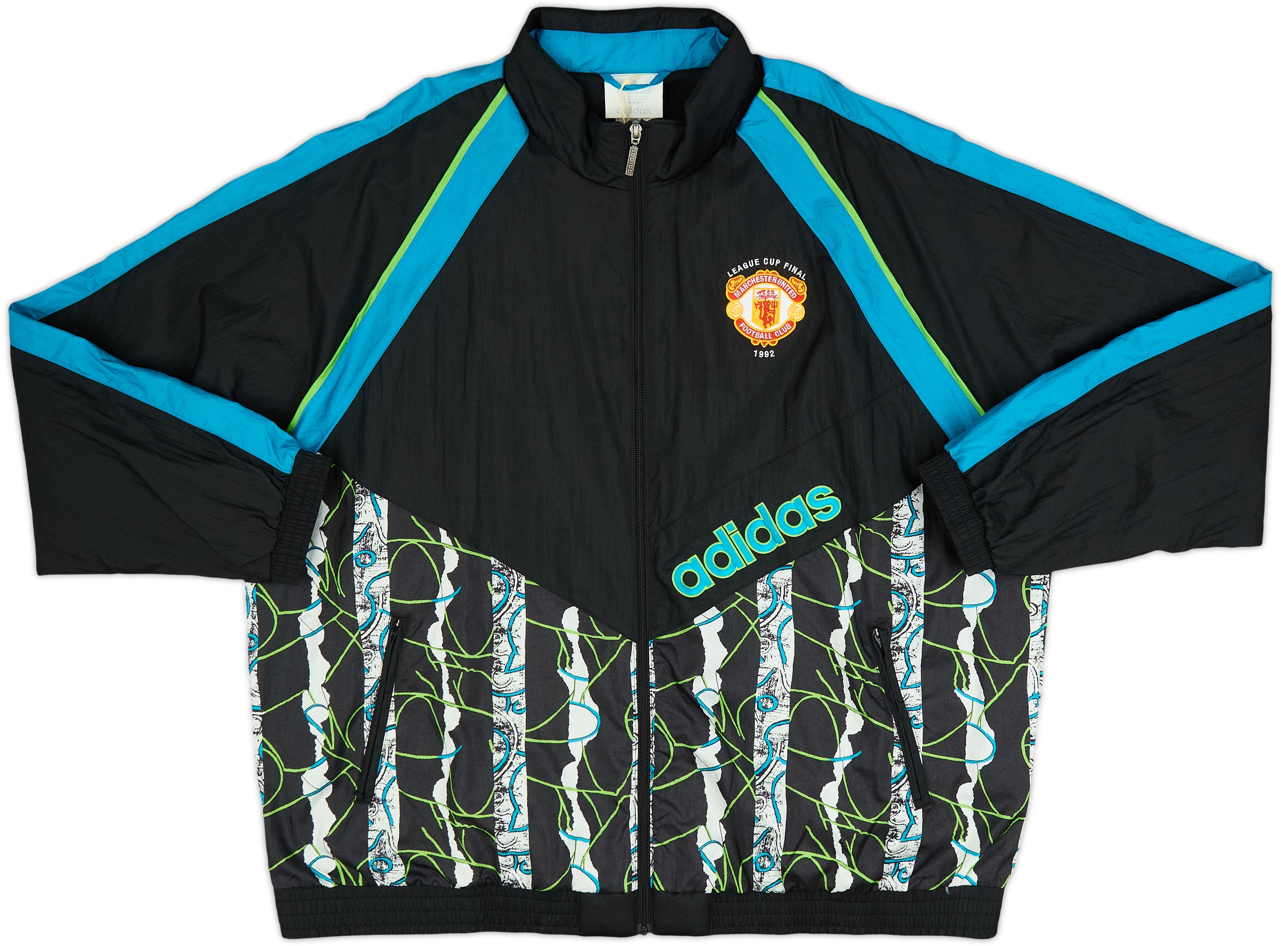 1990-92 Manchester United adidas Originals Reissue Woven Jacket
