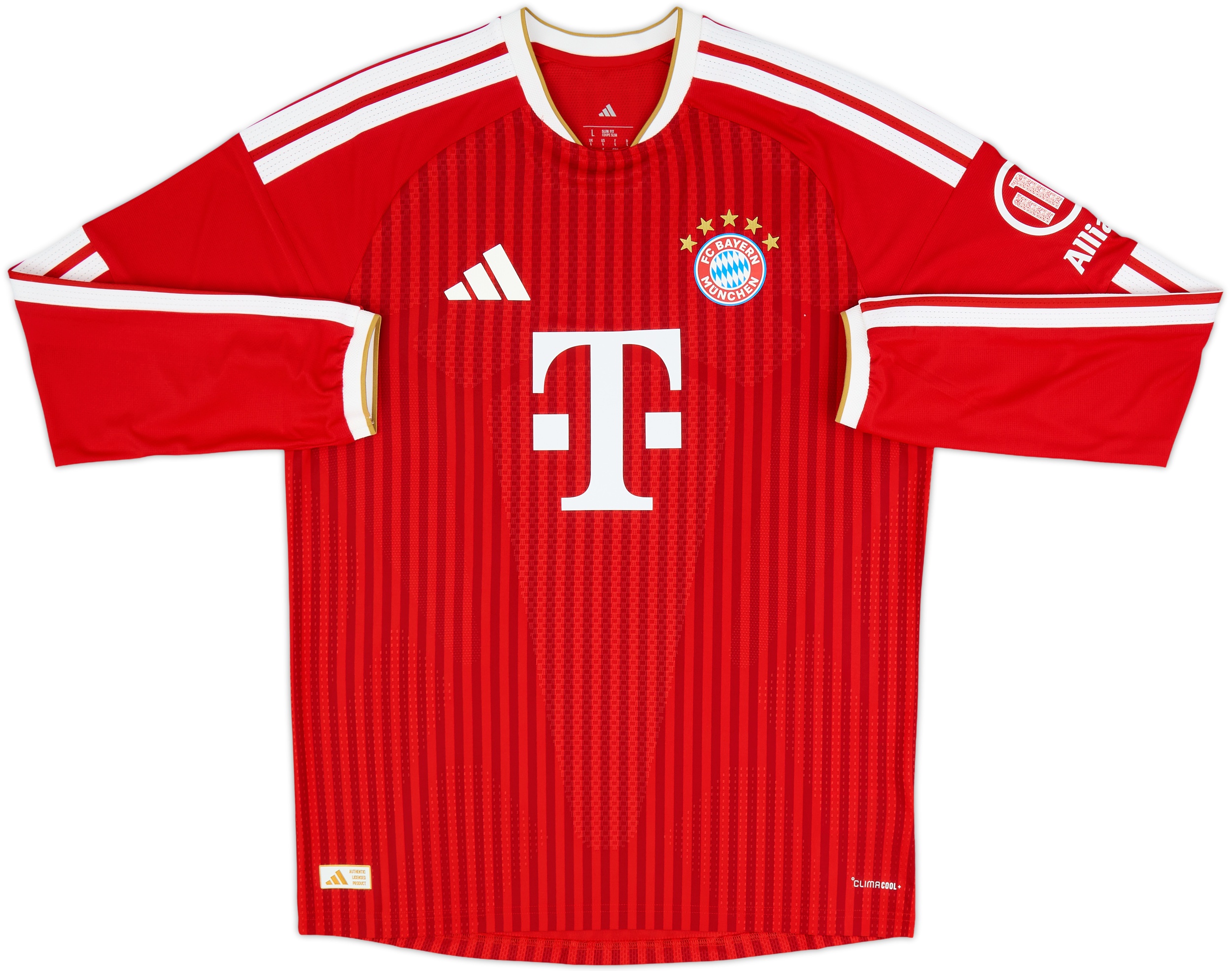 Bayern Munchen Hummels レッドシャツ 海外規格Lサイズ 2026-27 Bayern Munich Authentic Home L/S Shirt