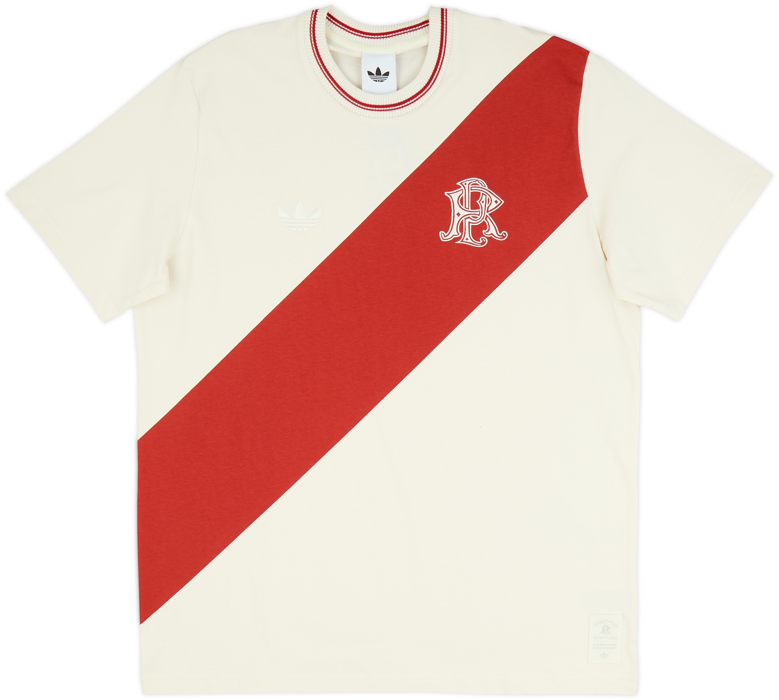 2026-27 River Plate adidas Originals 125th Anniversary Tee