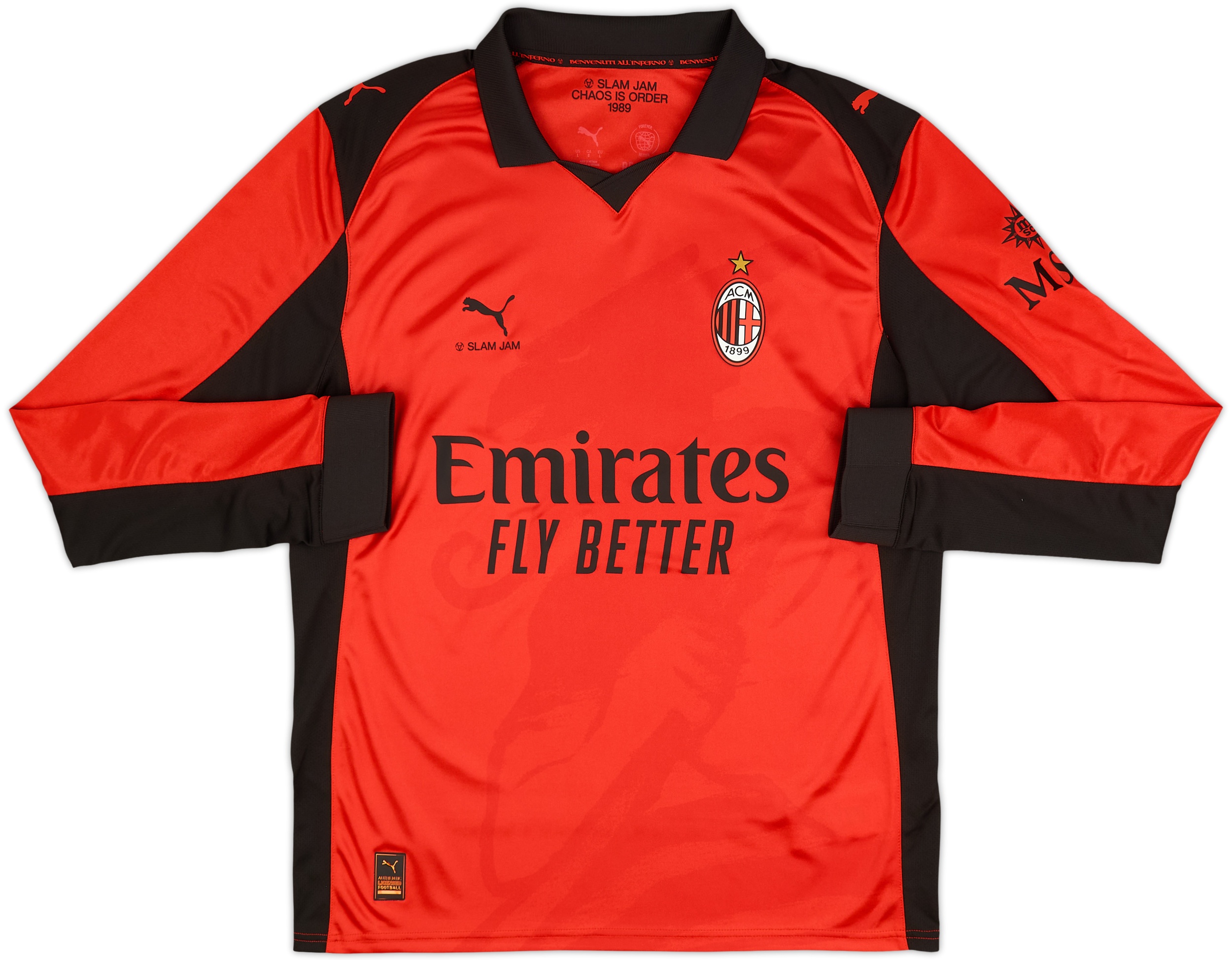 2025-26 AC Milan x Slam Jam Fourth L/S Shirt