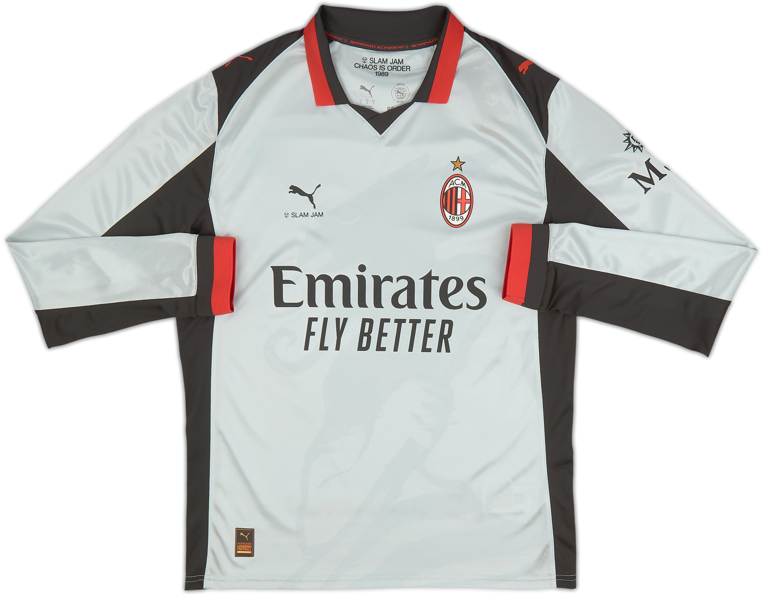 2025-26 AC Milan x Slam Jam Fourth L/S Shirt
