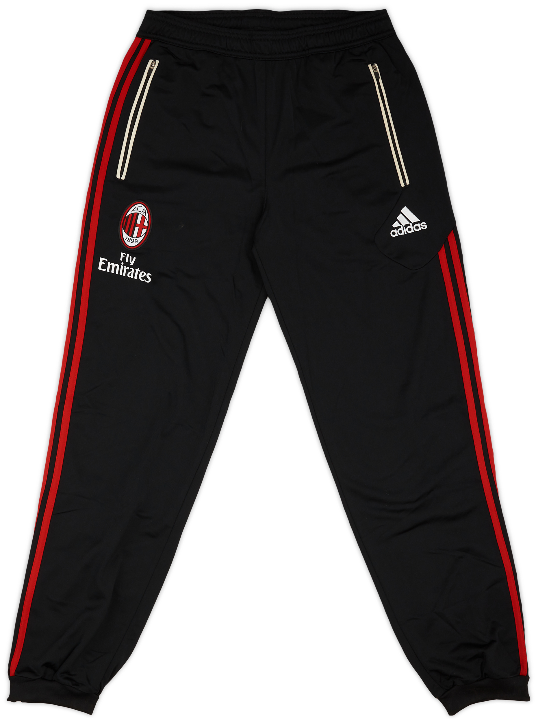 11年製adidas AC Milan Fly Emiratesレアunisex Authentic Adidas 2011-2012 A.C Milan Soccer Jersey Size Mens
