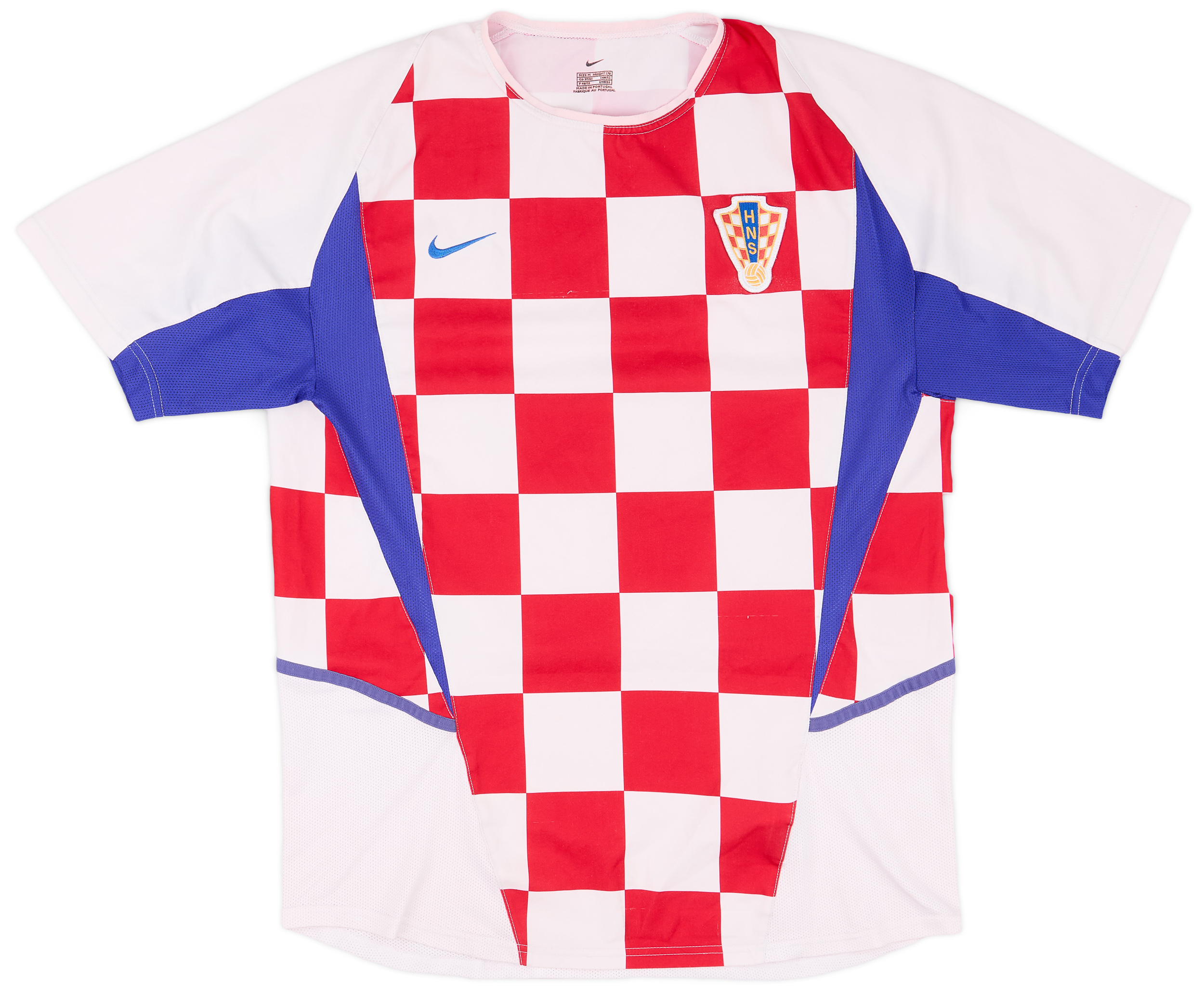 Nike ナイキ Croatiaクロアチア代表 ユニフォーム シャツM 2002 Croatia 2002/2003 NIKE Home Football Shirt Men's Size S