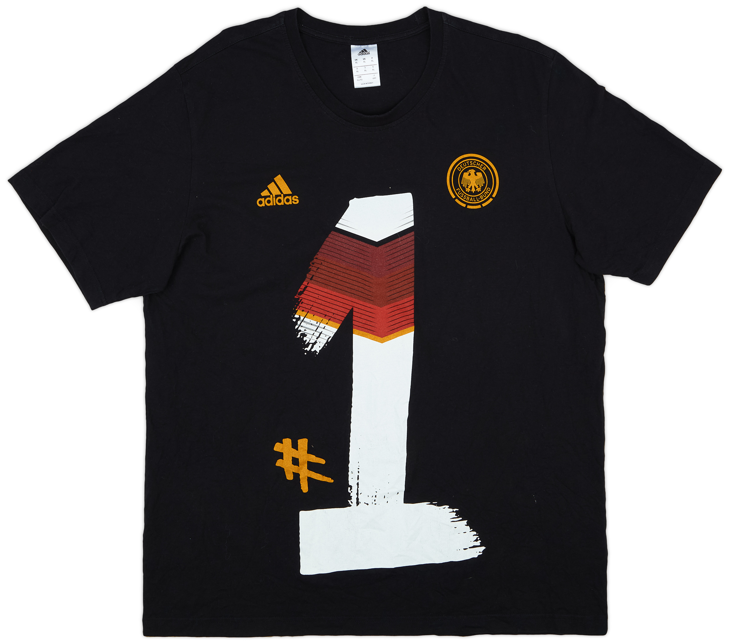 2013 14 Germany adidas Cotton Tee 7 10 XL