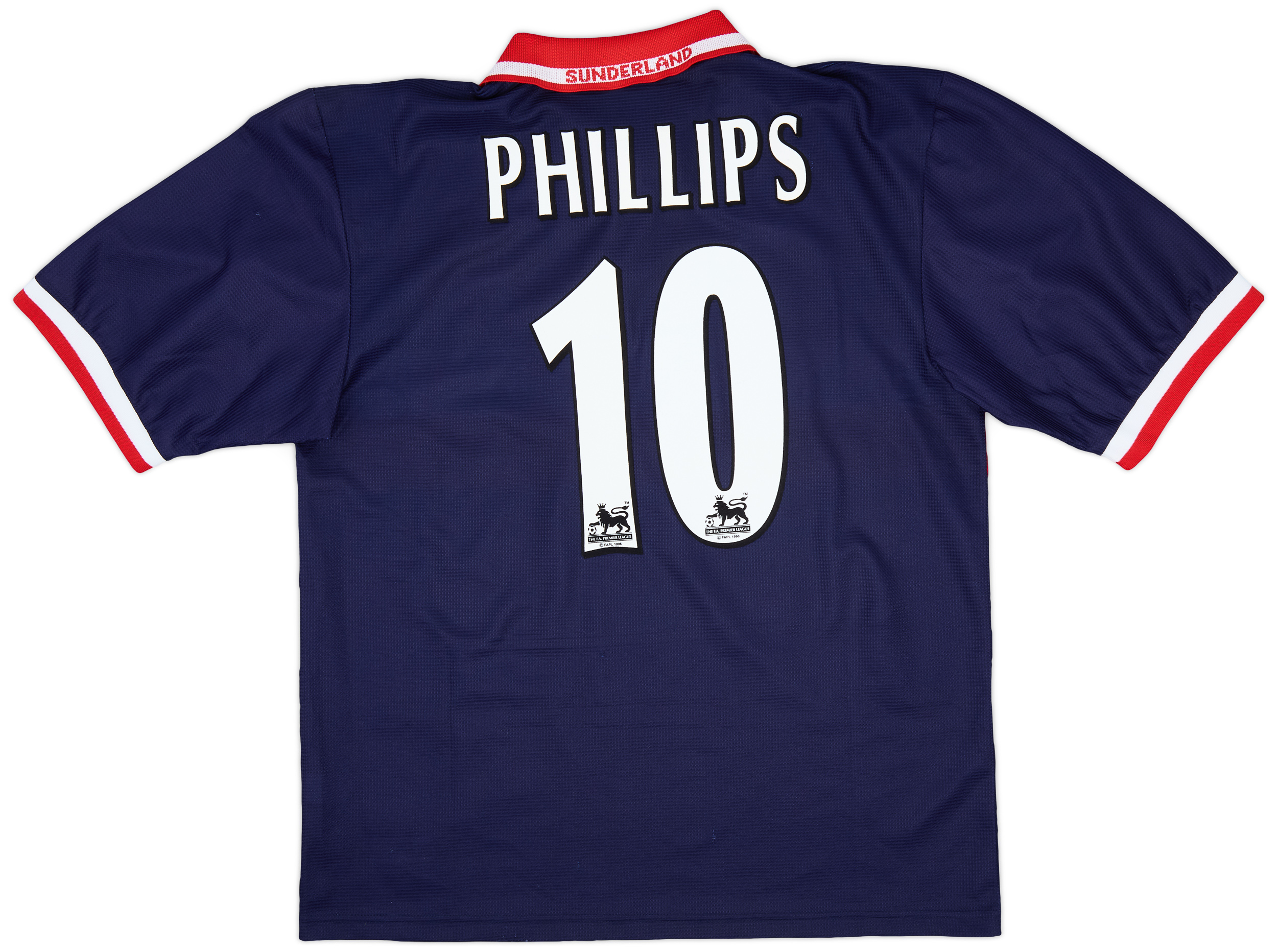 1999-00 Sunderland Away Shirt Phillips #10 - 8/10 - (L)