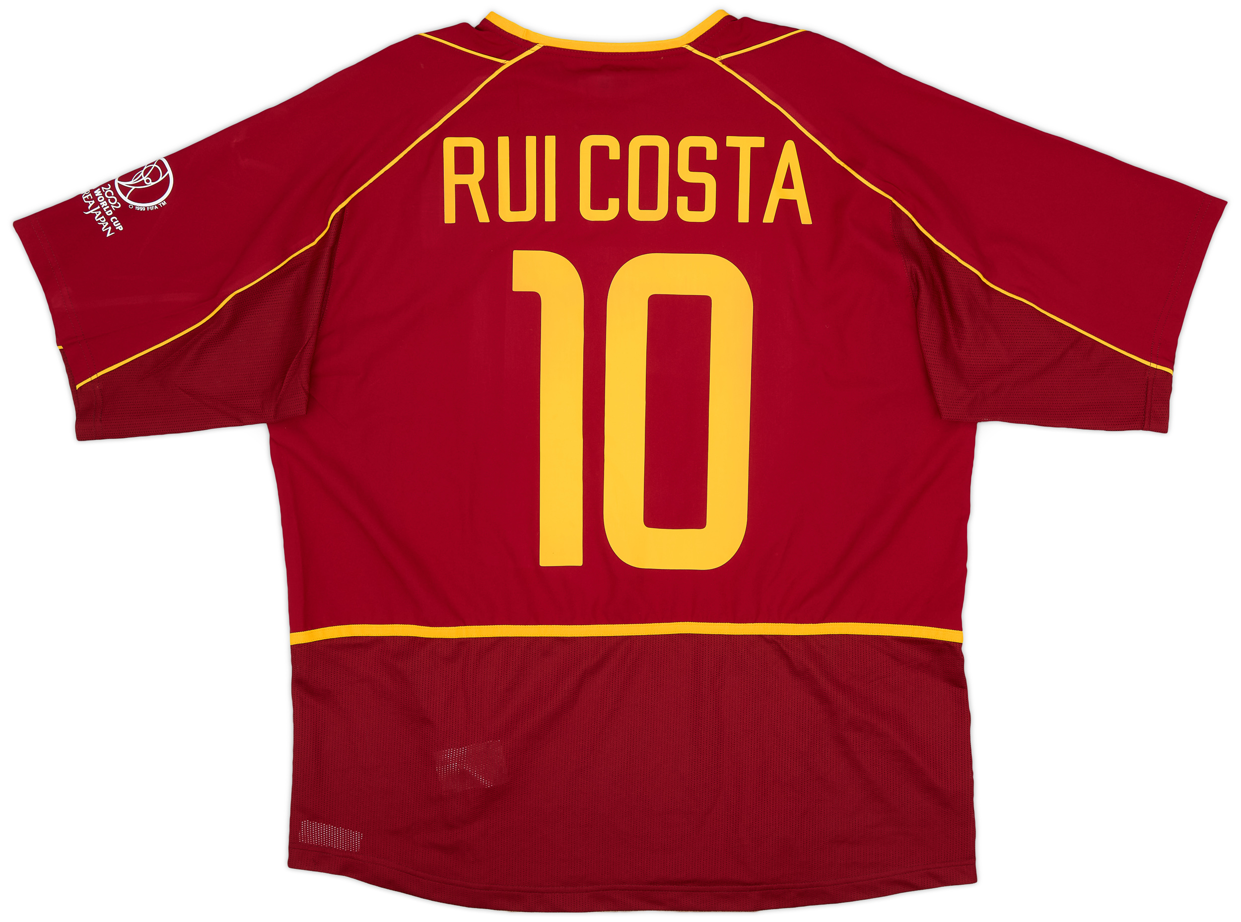 2002-04 Portugal Home Shirt Rui Costa #10 - 9/10 - (XL)