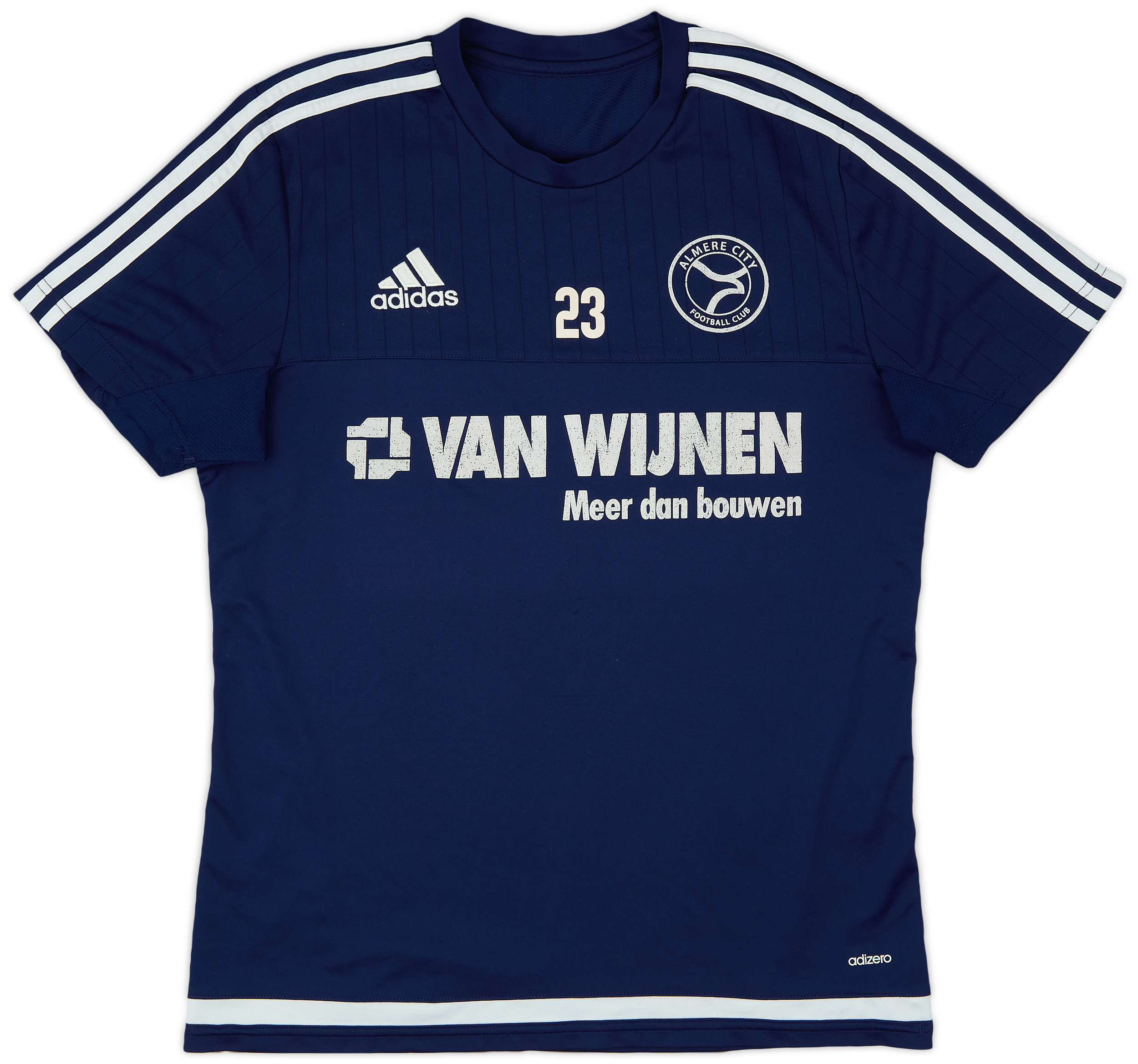 2015-16 Almere City adidas Player Issue Training Shirt #23 - 6/10 - (M)