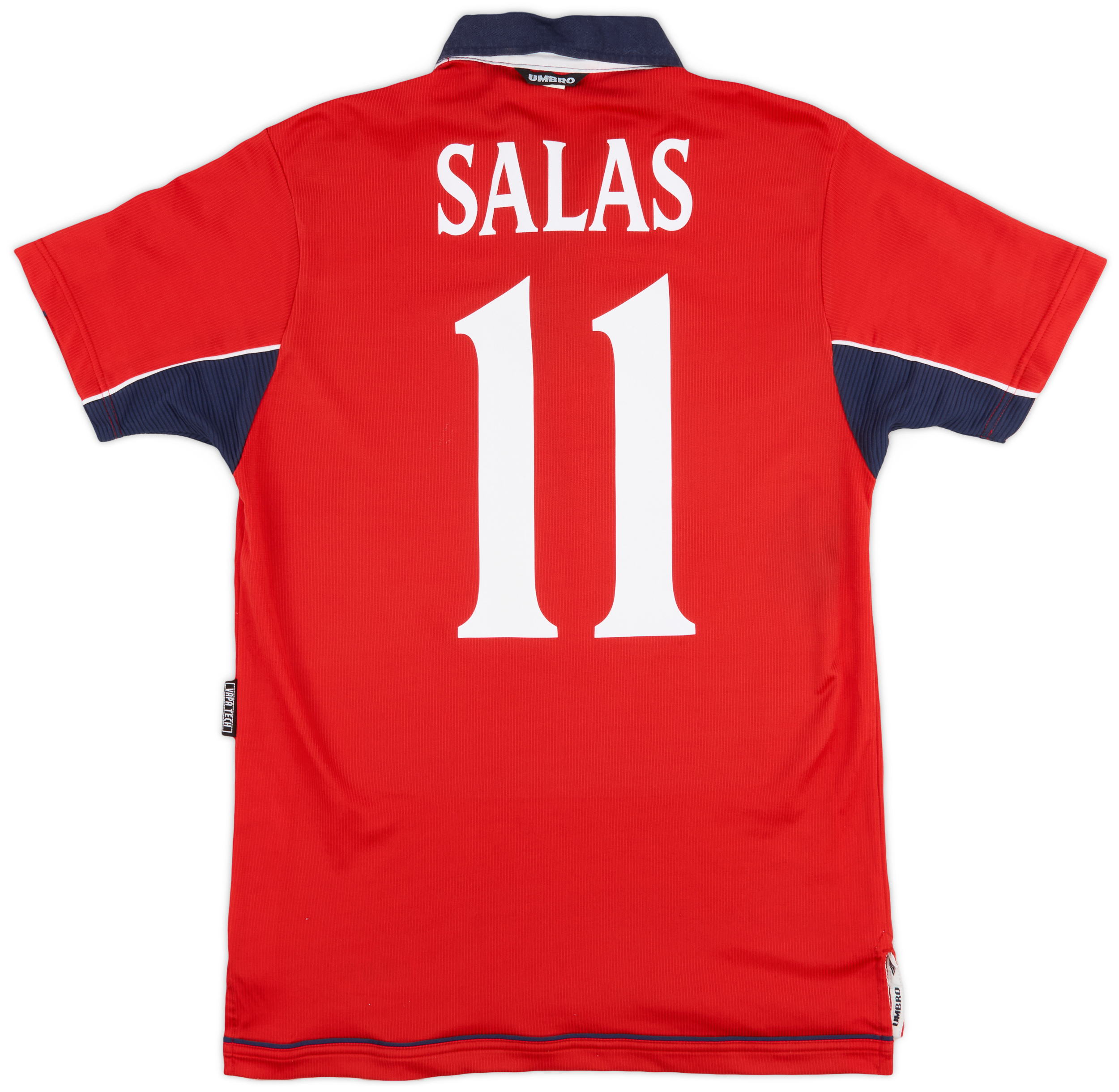 2000-01 Chile Home Shirt Salas #11 - 9/10 - (S)