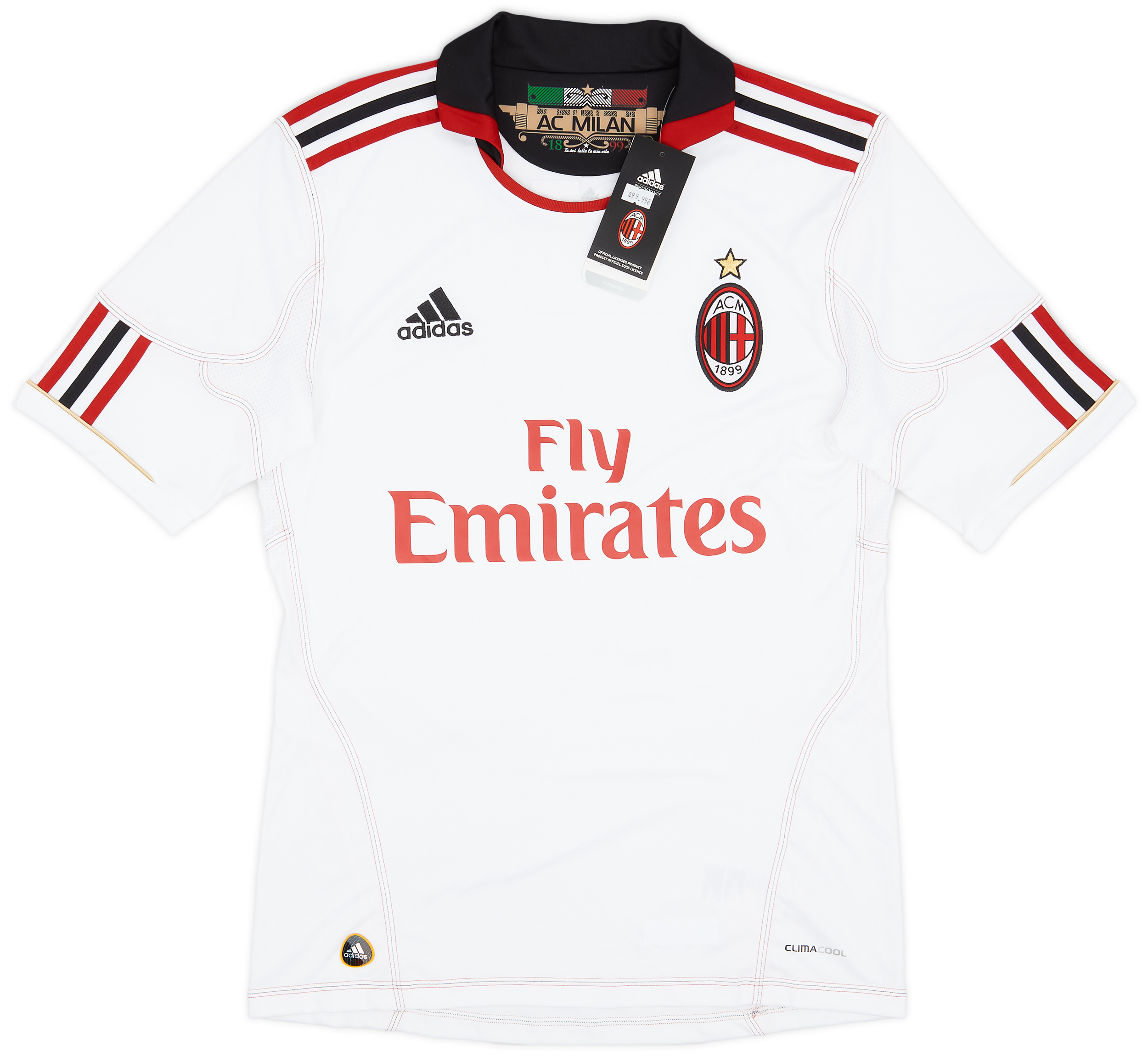 adidas AC MILAN 2010/11 away ACミラン 426d06975608680cb5f2b45647b4dd