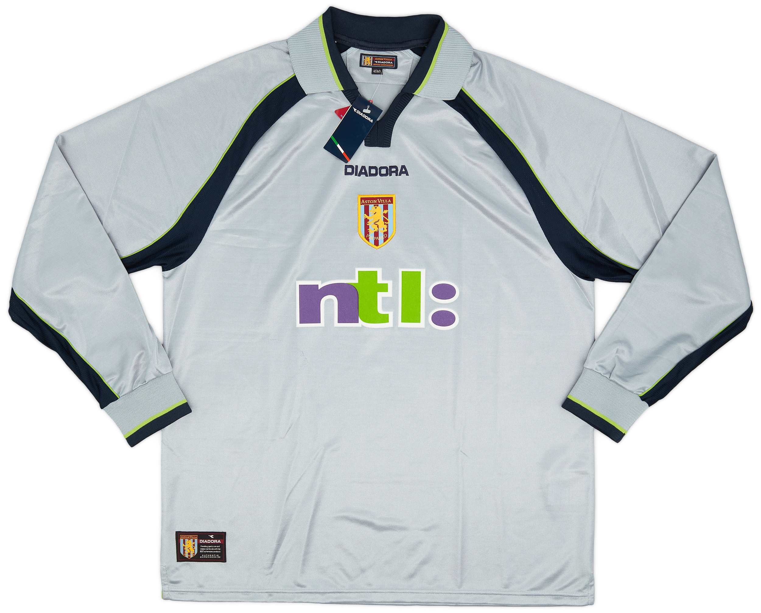 DIADORA 2001-02 Aston Villa ゲームシャツ DIADORA 2001-02 Aston Villa ゲームシャツ - メルカリ