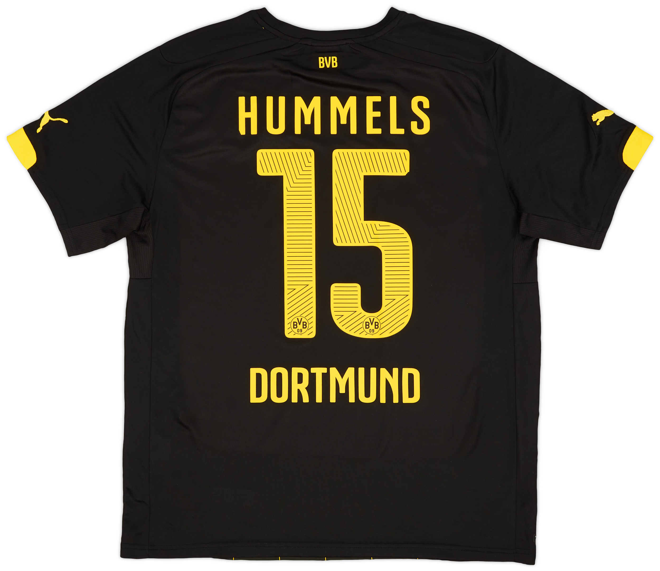 2014-16 Borussia Dortmund Away Shirt Hummels #15 - 9/10 - (L) 2014-16 Borussia Dortmund Away Shirt Hummels #15 - 9/10 - (L)