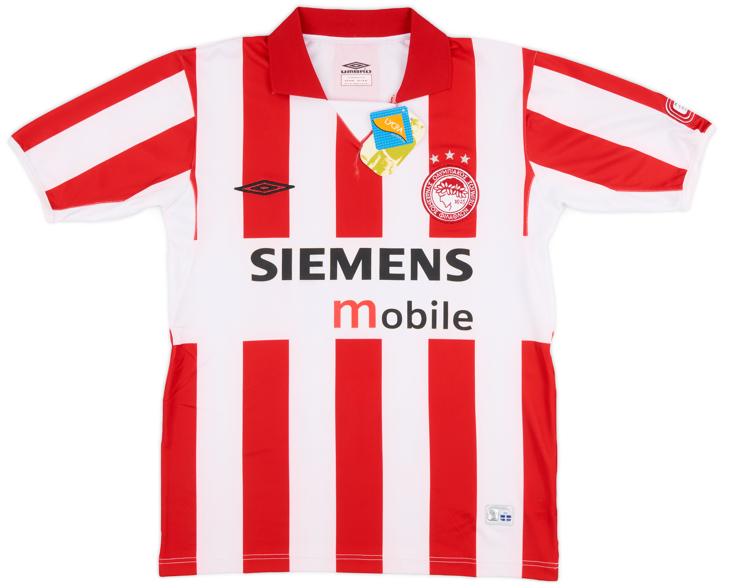 2004-05 Olympiakos Home Shirt (XL)