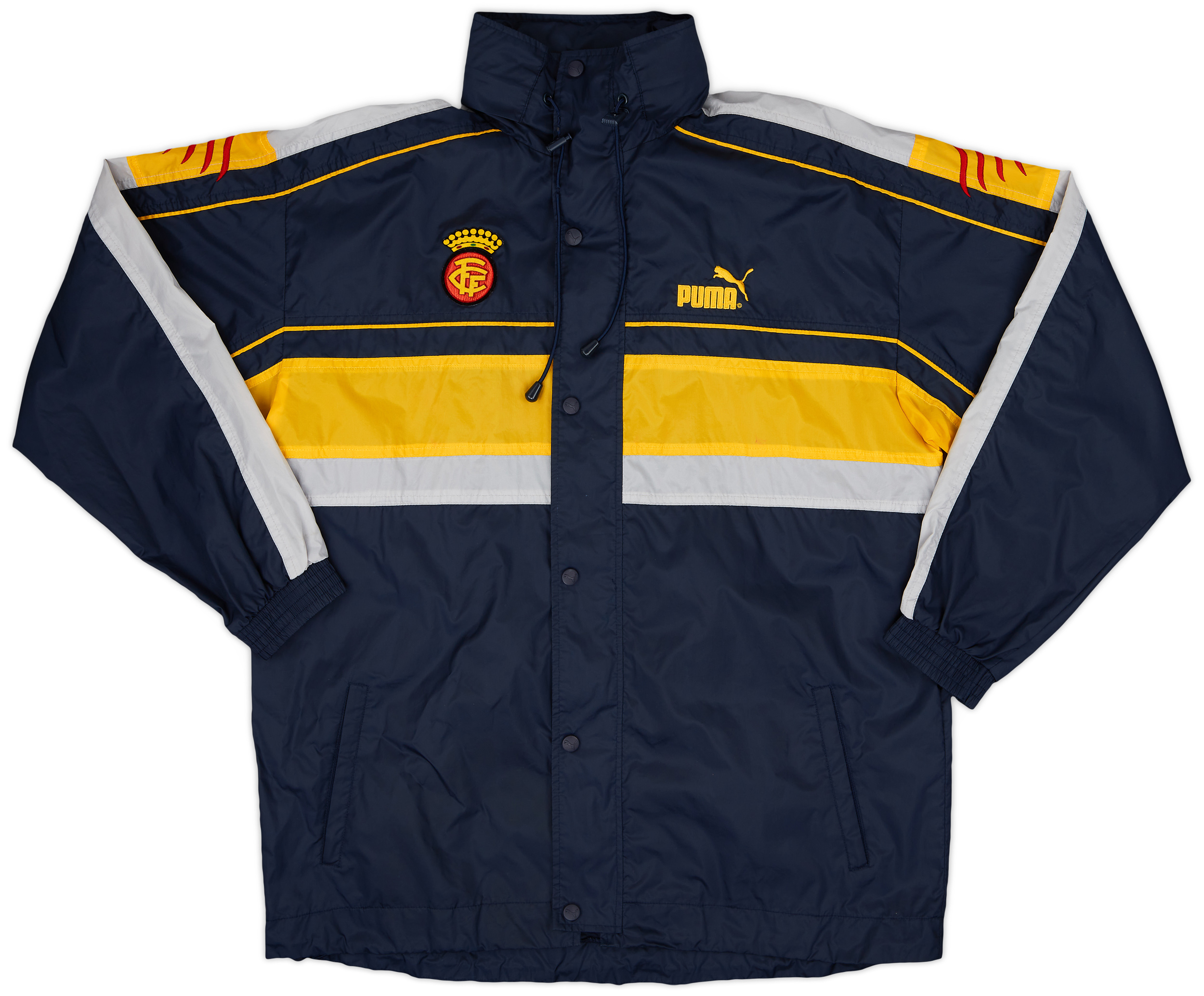 1997-99 Catalunya Puma Hooded Rain Jacket - 9/10 - (M)