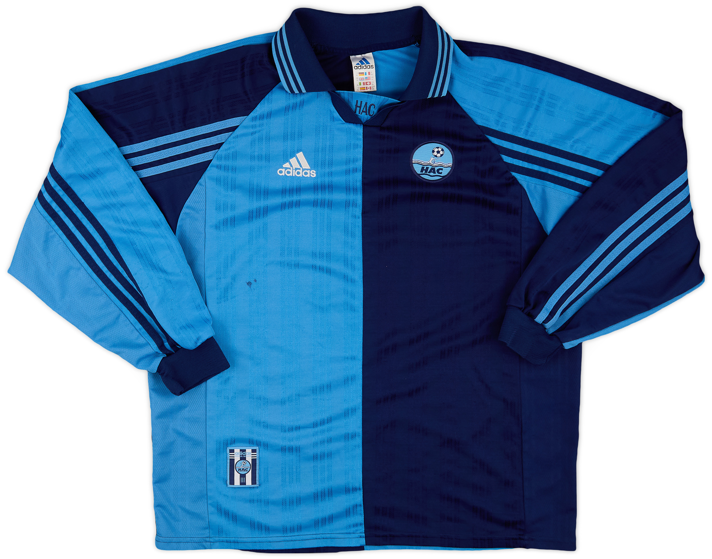 1998-00 Le Havre Home L/S Shirt - 7/10 - (XL)