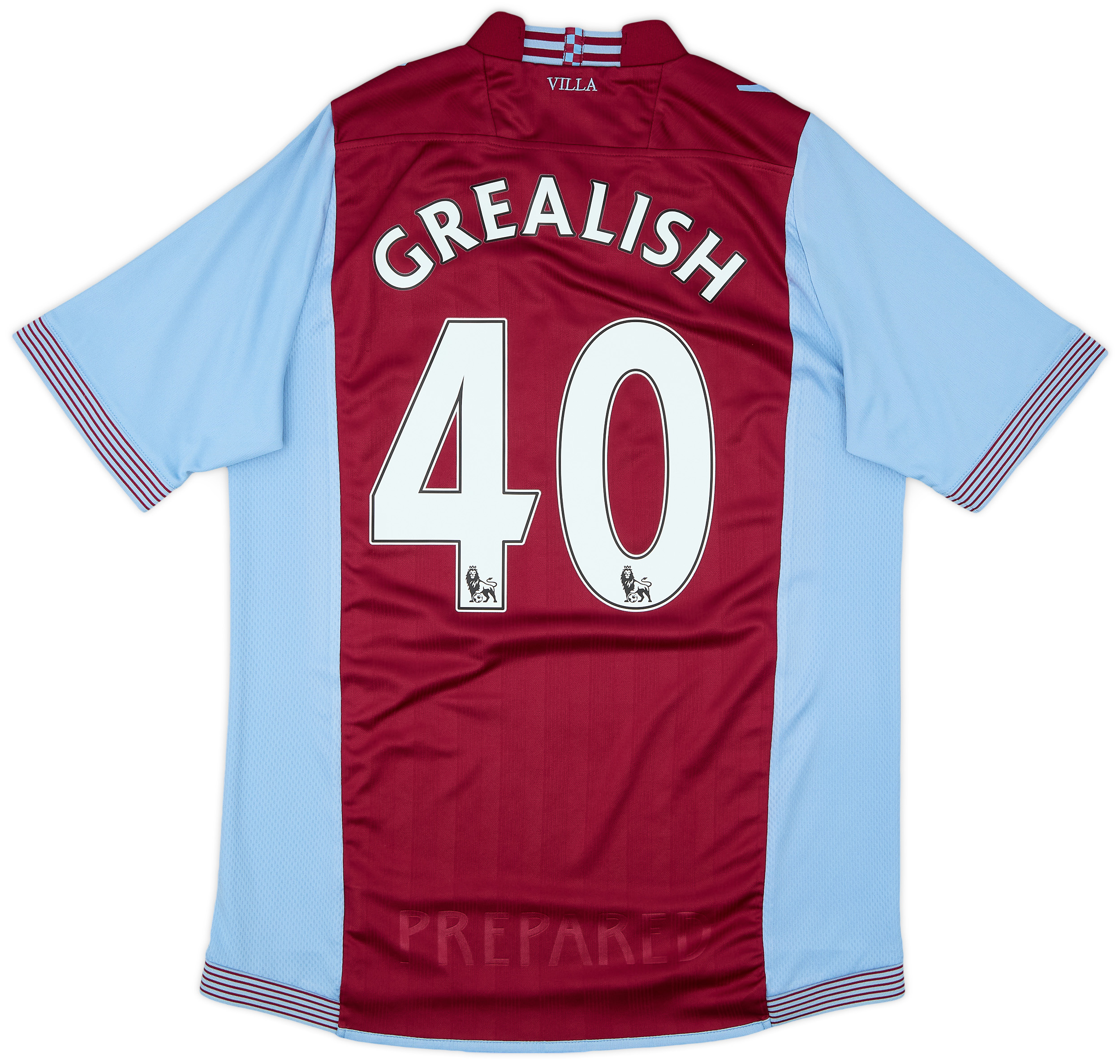 2013-14 Aston Villa Home Shirt - 7/10 - (L)