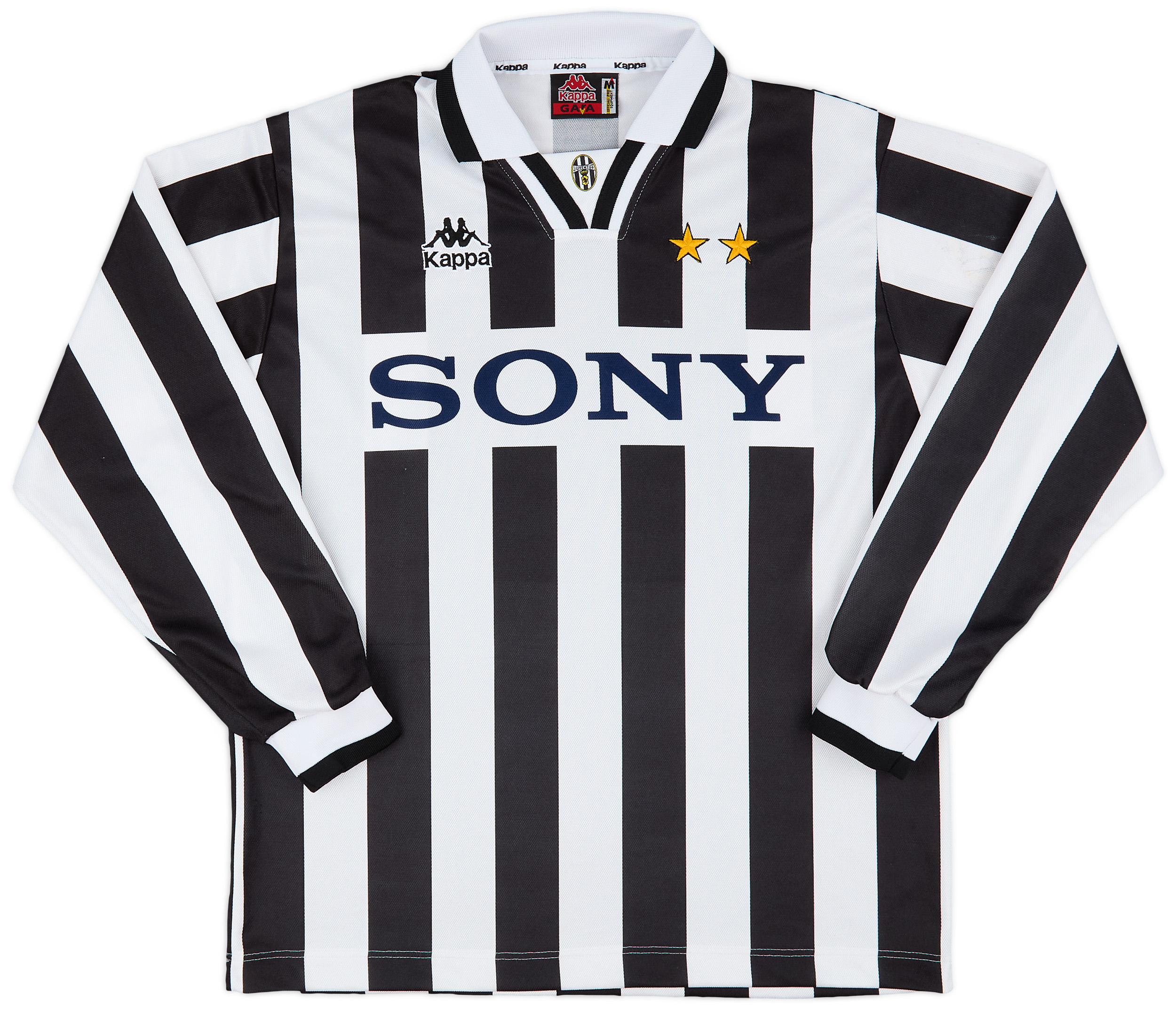 1995-97 Juventus Home L/S Shirt Tacchinardi #15 - 8/10 - (M)