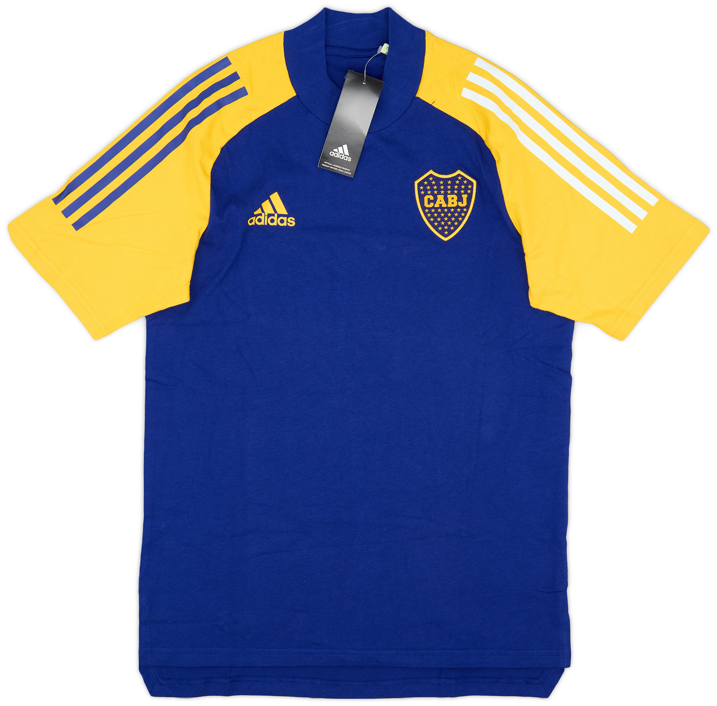 2020 21 Boca Juniors adidas Cotton Tee S