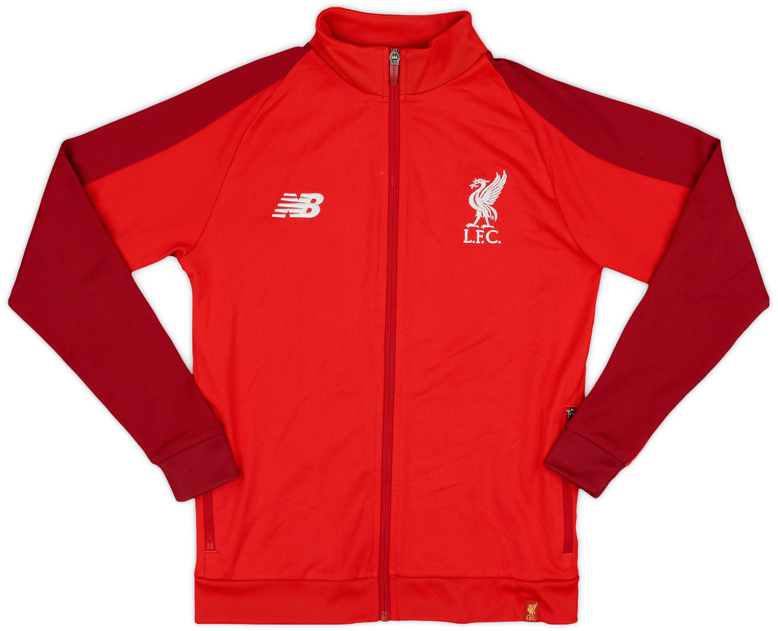 2018-19 Liverpool New Balance Track Jacket - 9/10 - (L.Boys)