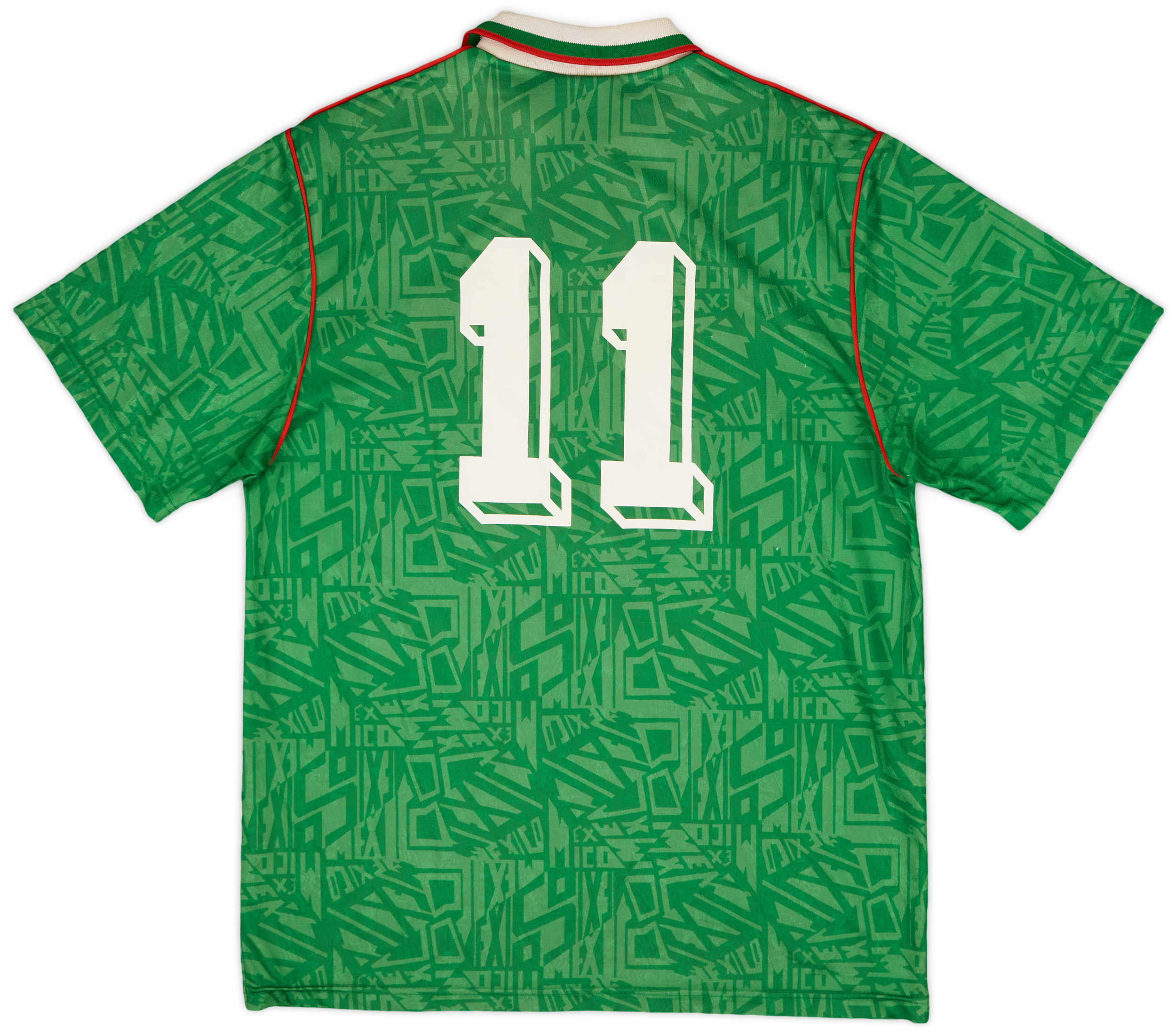 激安超安値 1992-94 Mexico Home Shirt #11 - 5/10 - (L) ウェア