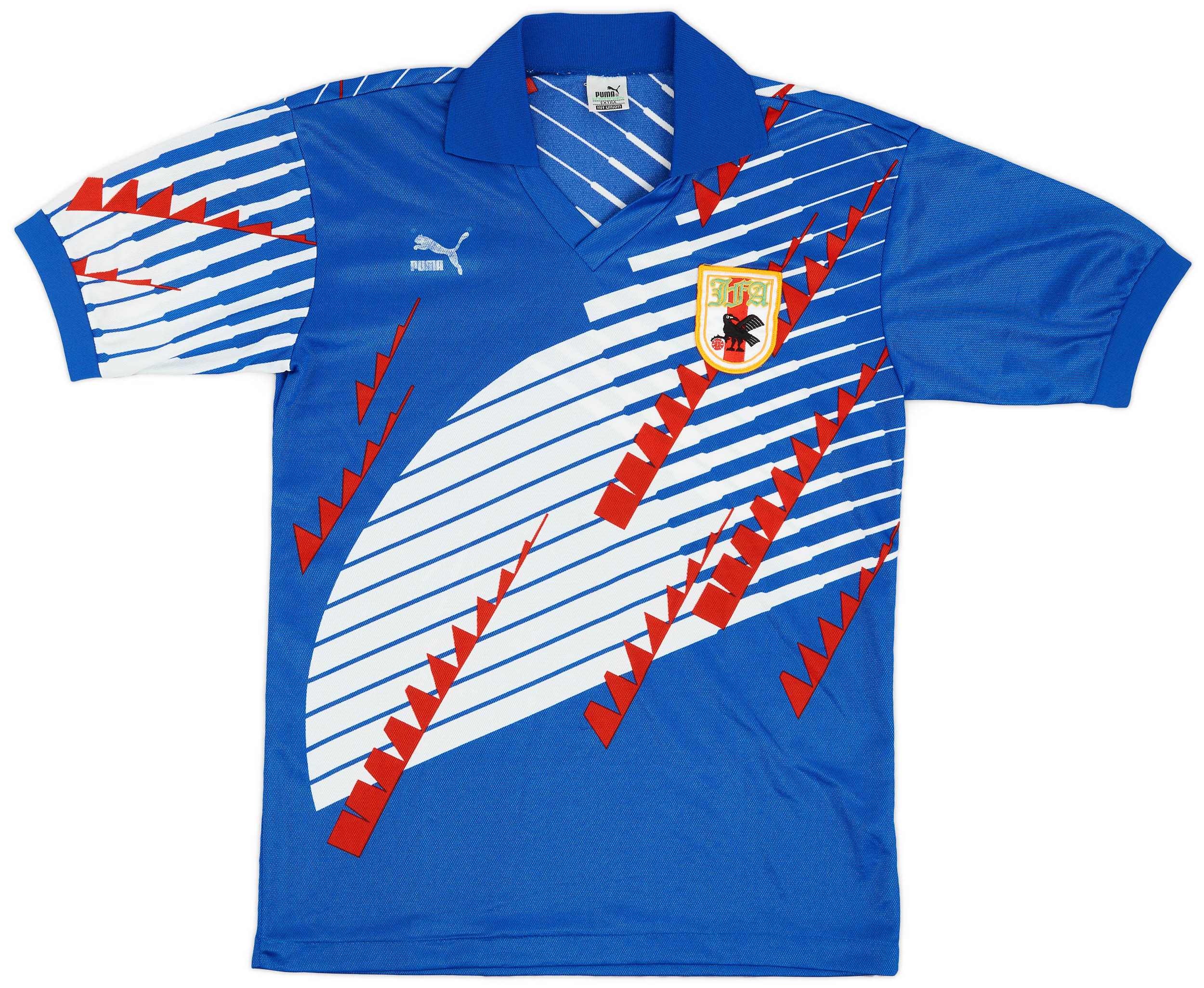 Rare Vintage Japan Football 1993 Jersey JFA Jersey Flame