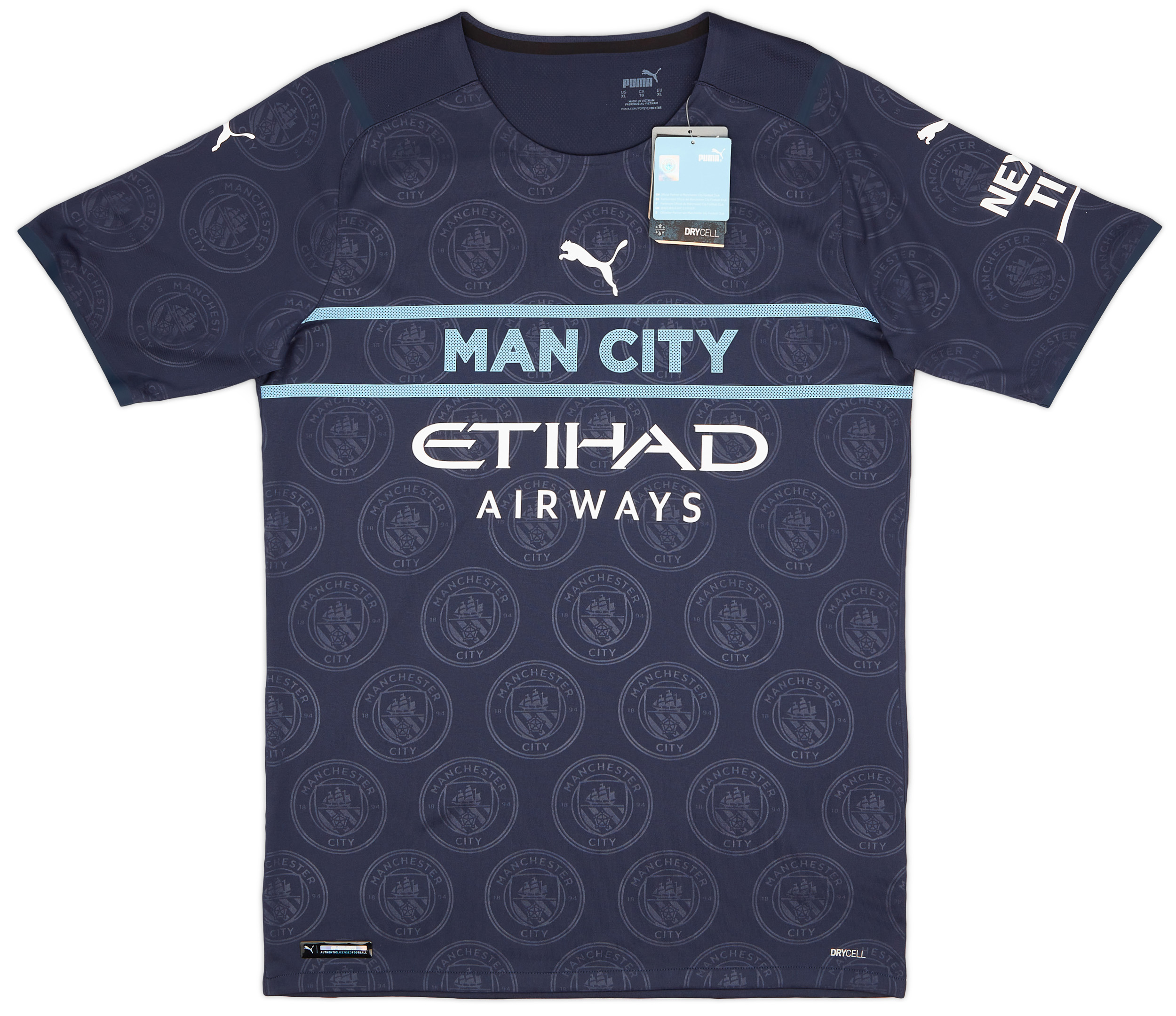 2021-22 Manchester City Authentic Third Shirt De Bruyne #17 (XL)