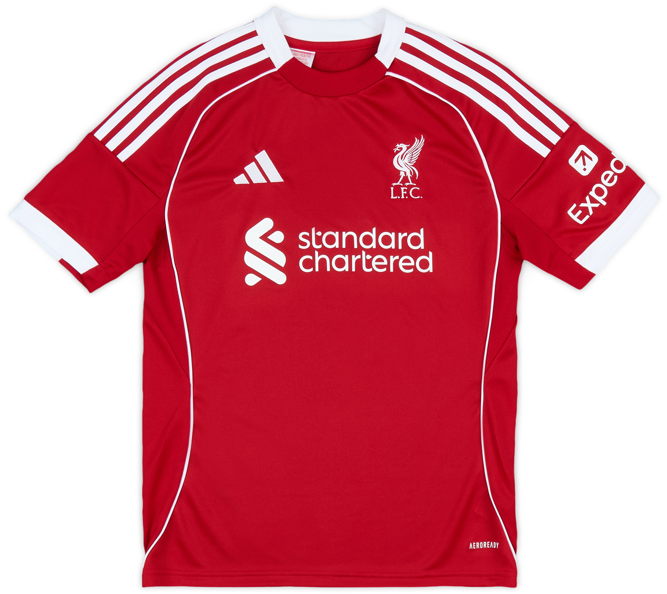 2025-26 Liverpool Home Shirt Virgil #4 (KIDS)