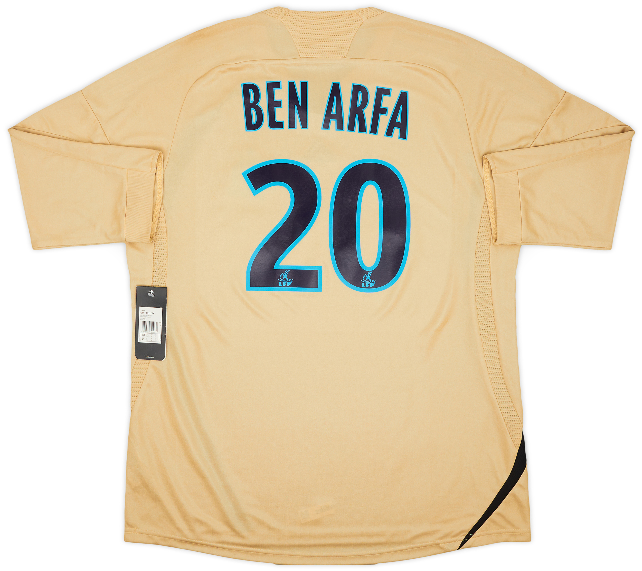 Maillot OM Third 2008-2009 BEN ARFA  Nonhigny 54450 Sport