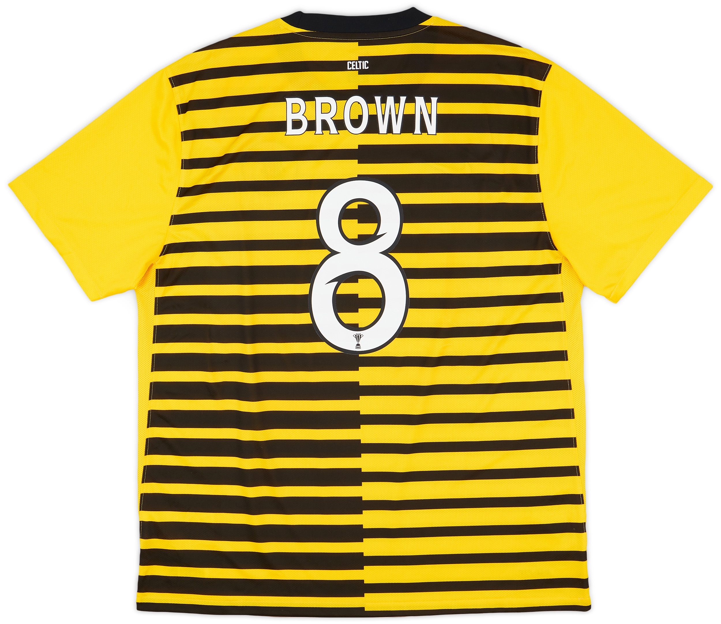 2011-12 Celtic Third Shirt Brown #8 - 9/10 - (XL)