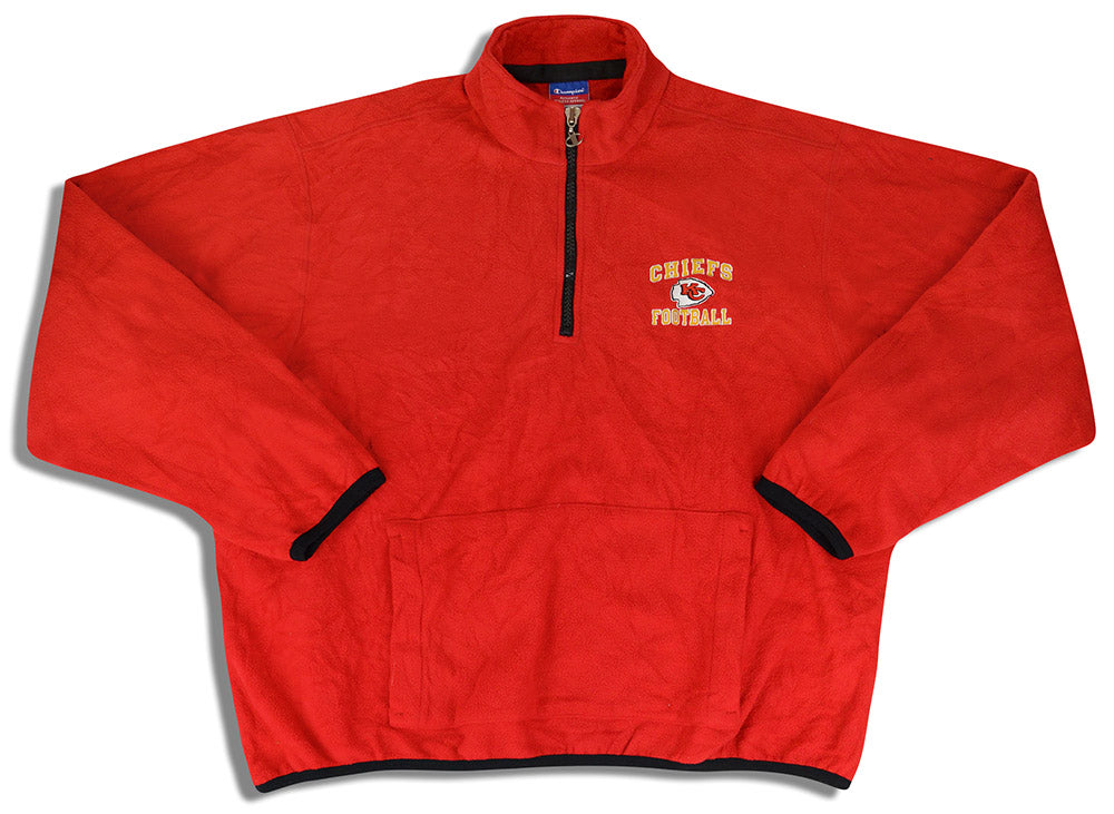 1990s Kansas City Chiefs Champion Fleece Jacket XL