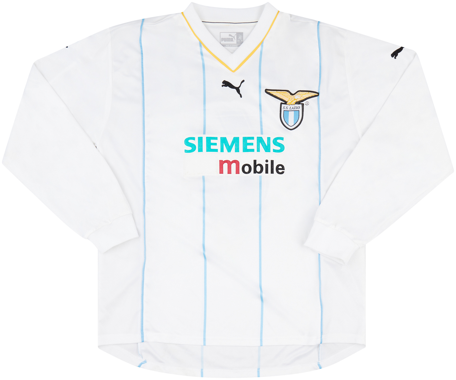 01/02 Puma SS Lazio サッカーシャツ ホワイト 01/02 Puma SS Lazio サッカーシャツ ホワイト